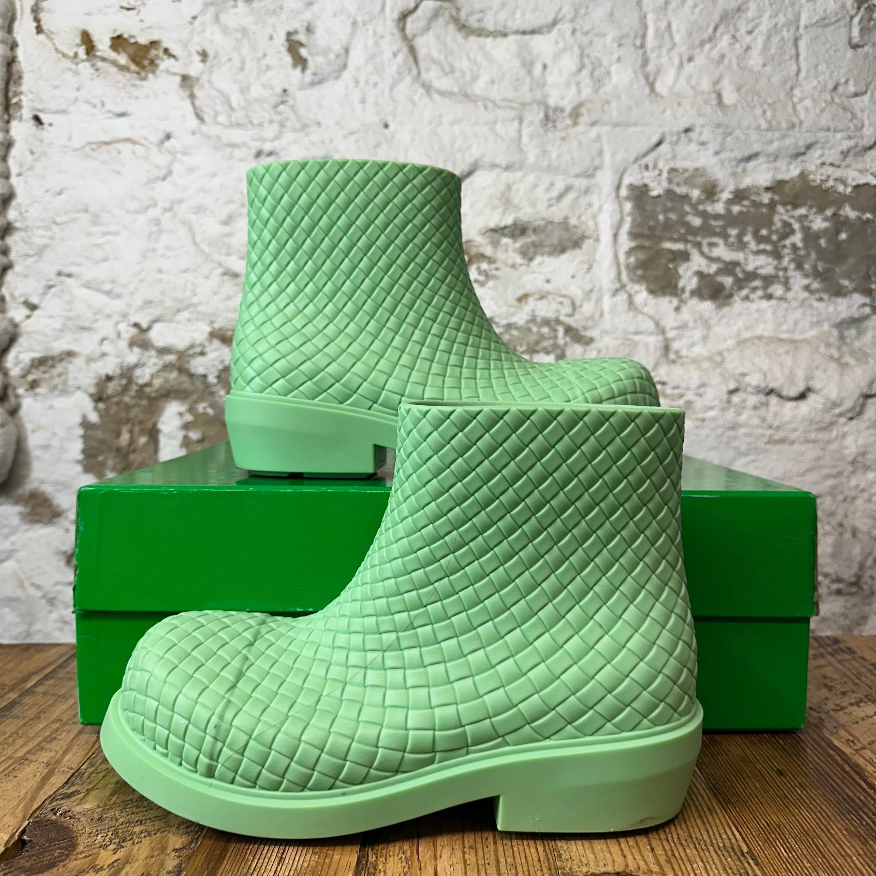Bottega Veneta Bottega Veneta Green Fireman Puddle Boot Sz 8 (41) Size US 8 / EU 41 - 1 Thumbnail