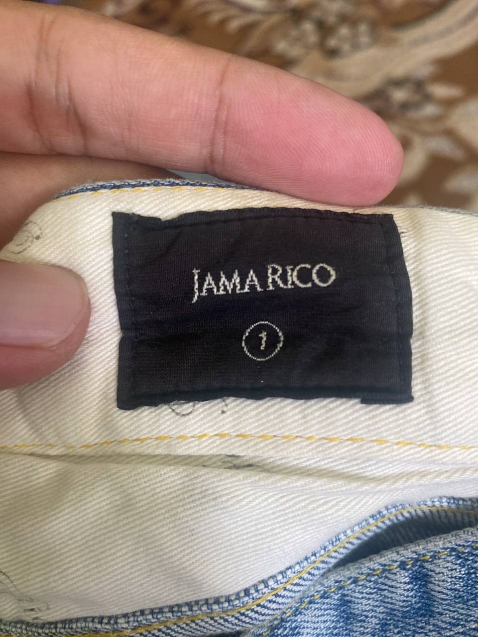Japanese Brand jama rico japanese brand skinny denim Size 33" - 13 Thumbnail