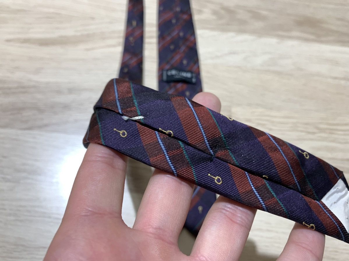 Celine × Vintage Celine vintage tie Size ONE SIZE - 8 Thumbnail