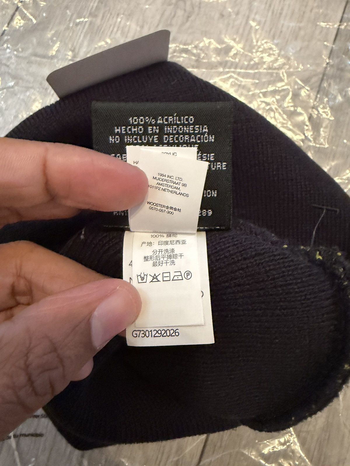 Supreme Supreme SS26 New Era Cursive Beanie Dark Navy Size ONE SIZE - 10 Thumbnail