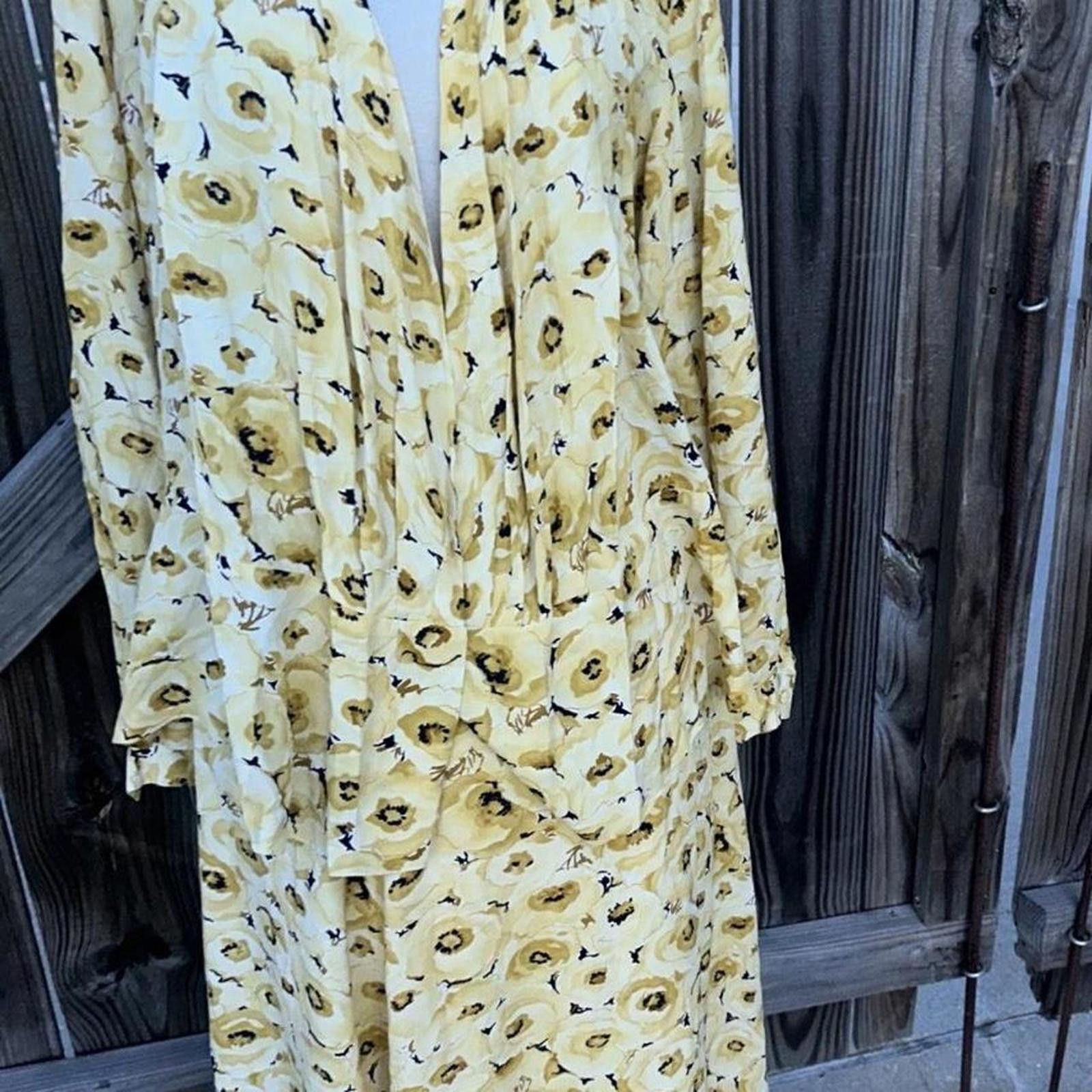 Evan Picone Evan-Picone Blouse Skirt Set Floral Size Large Size 32" / US 10 / IT 46 - 4 Thumbnail