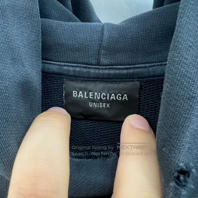 Balenciaga Balenciaga Tape Sweatshirt Size US XL / EU 56 / 4 - 2 Thumbnail