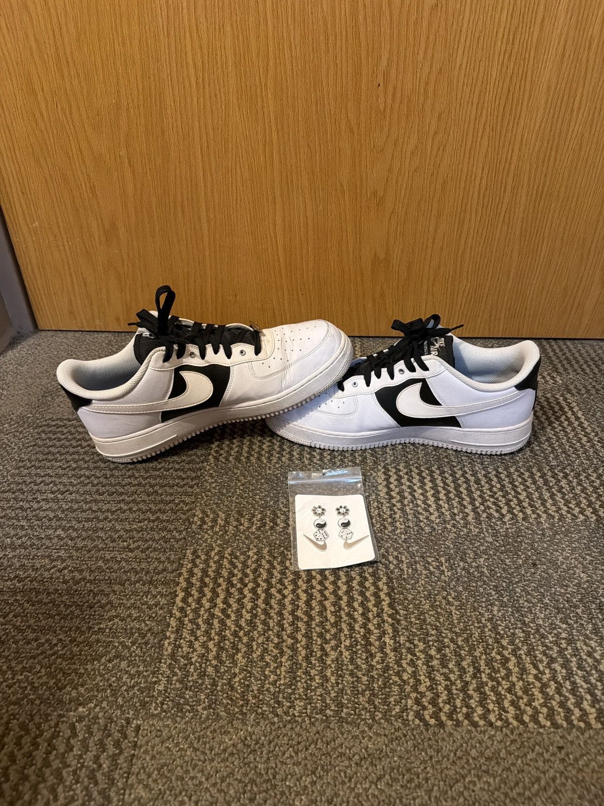 Nike Nike Air Force 07 Premium Silver Chain Size US 13 / EU 46 - 2 Thumbnail