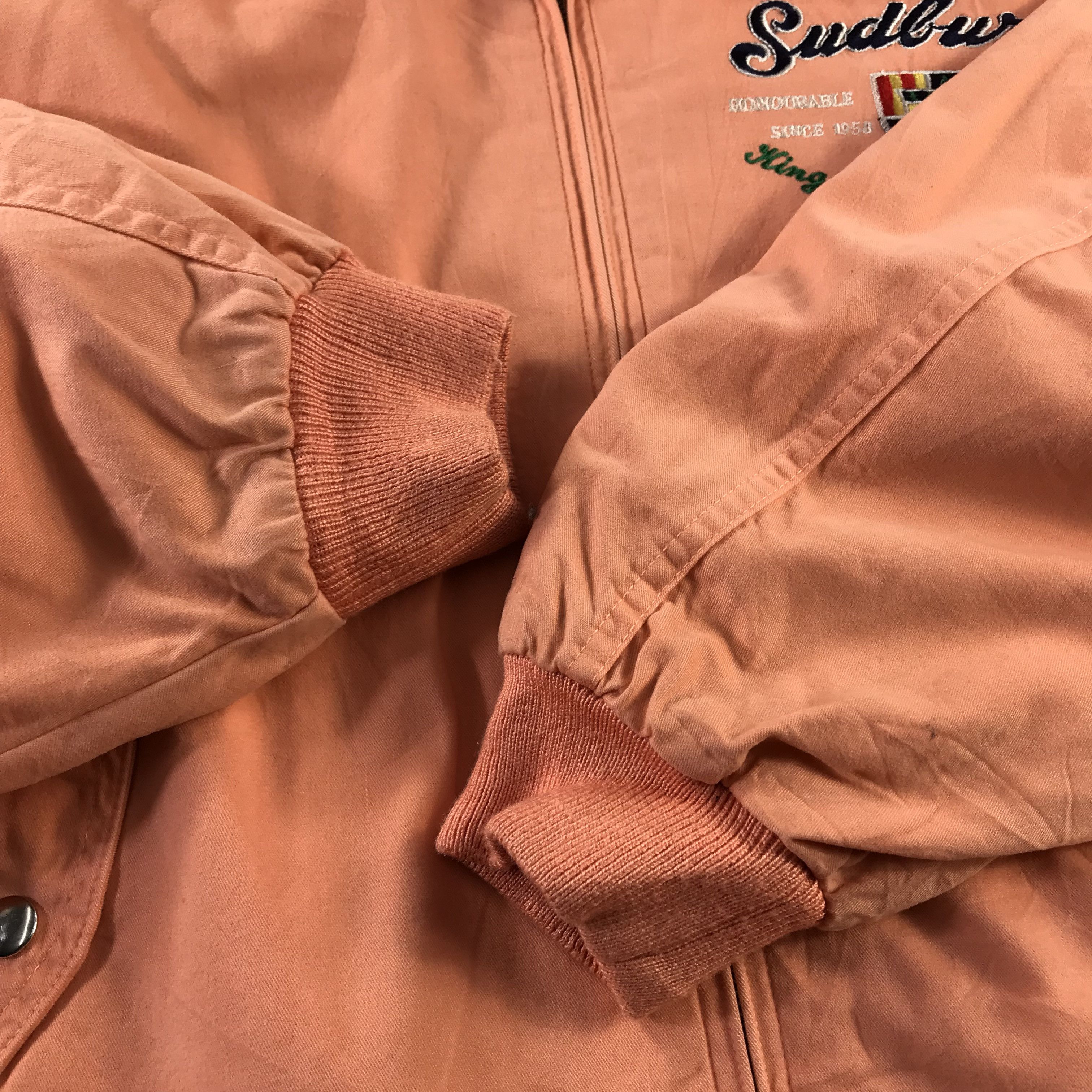 Japanese Brand Vintage Japanese Brand Blood Stock Bomber Jacket Size US L / EU 52-54 / 3 - 6 Thumbnail