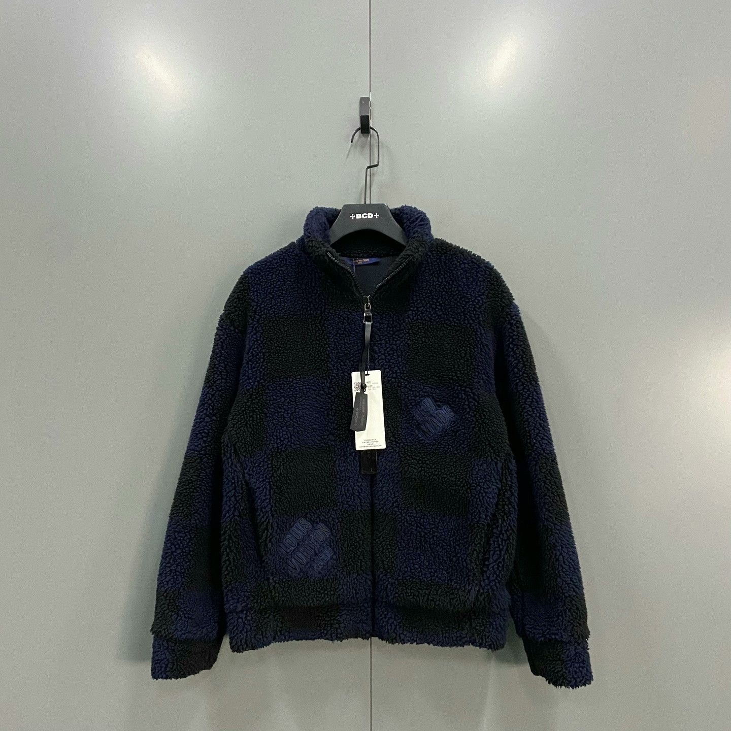Louis Vuitton Louis Vuitton x Nigo Checkerboard Shearling Jacket Size US S / EU 44-46 / 1 - 1 Thumbnail