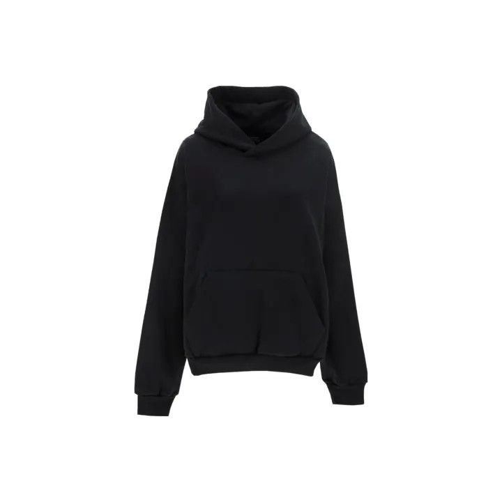 Balenciaga Balenciaga Black Long Sleeve Hoodie for Women 0079 Size M / US 6-8 / IT 42-44 - 1 Thumbnail
