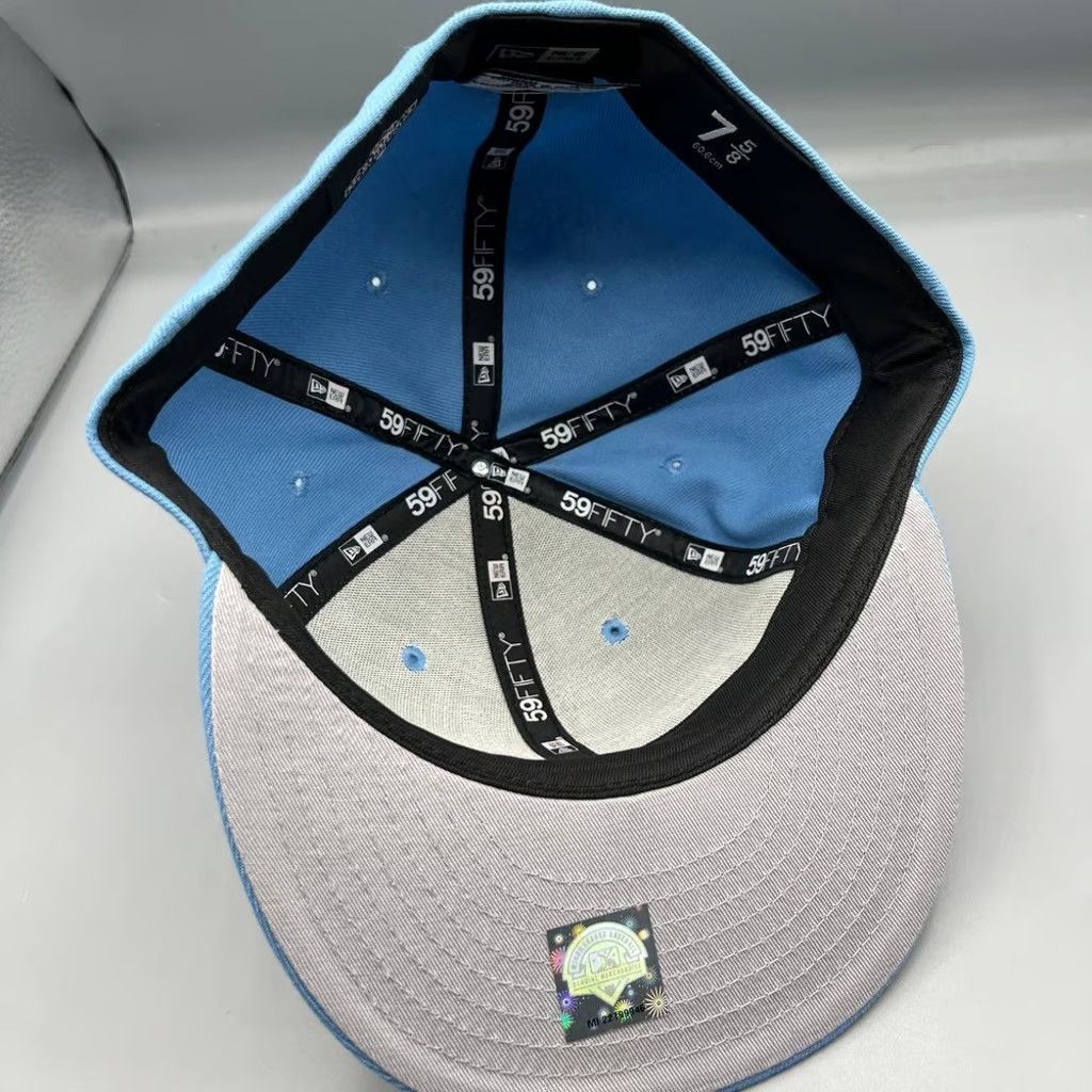New Era Myrtle Beach Hurricanes Hat Men 7 5/8 Blue MiLB Fitted Cap Size ONE SIZE - 5 Thumbnail