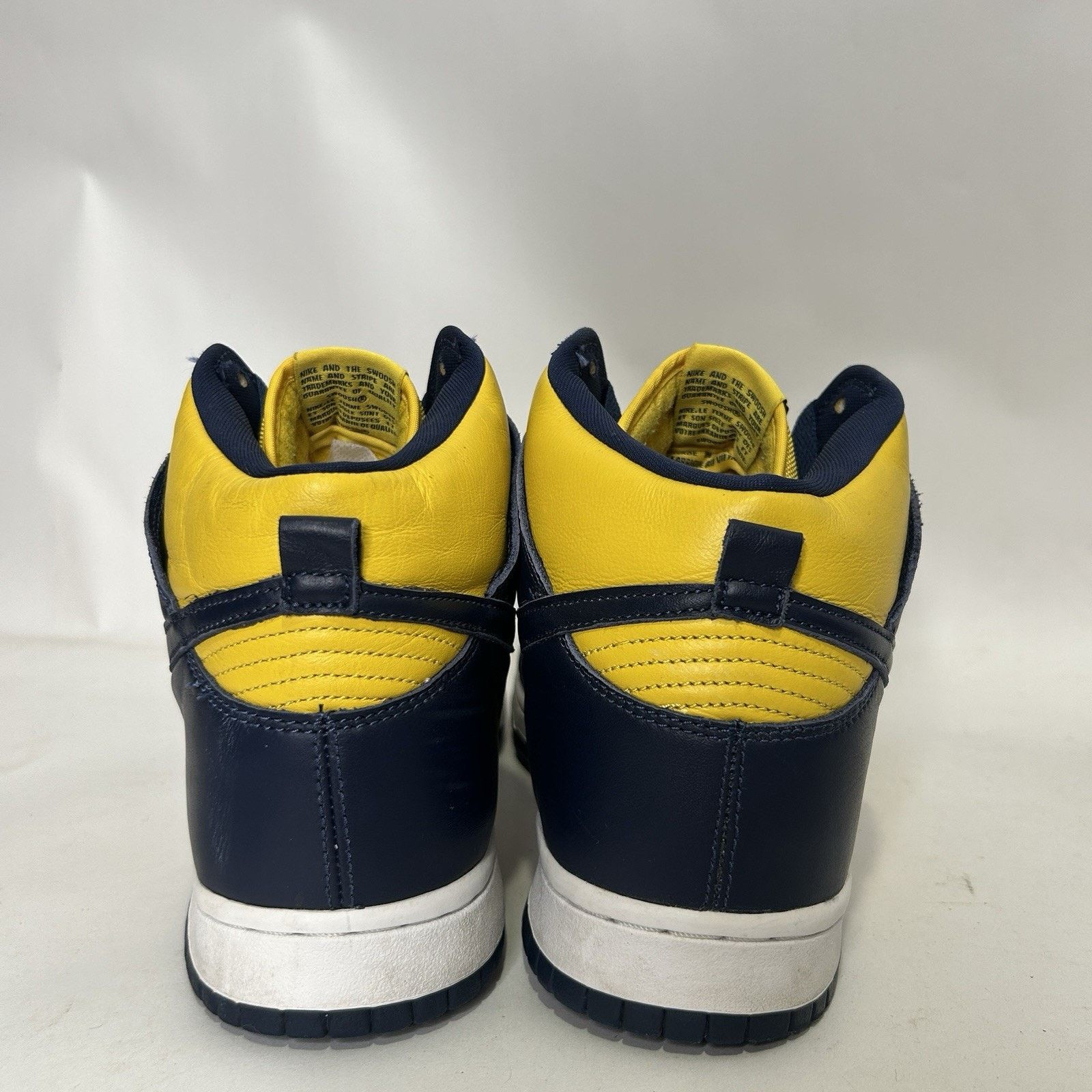 Nike Nike Dunk High SP Retro “Michigan” 2020 Size US 12 / EU 45 - 5 Thumbnail