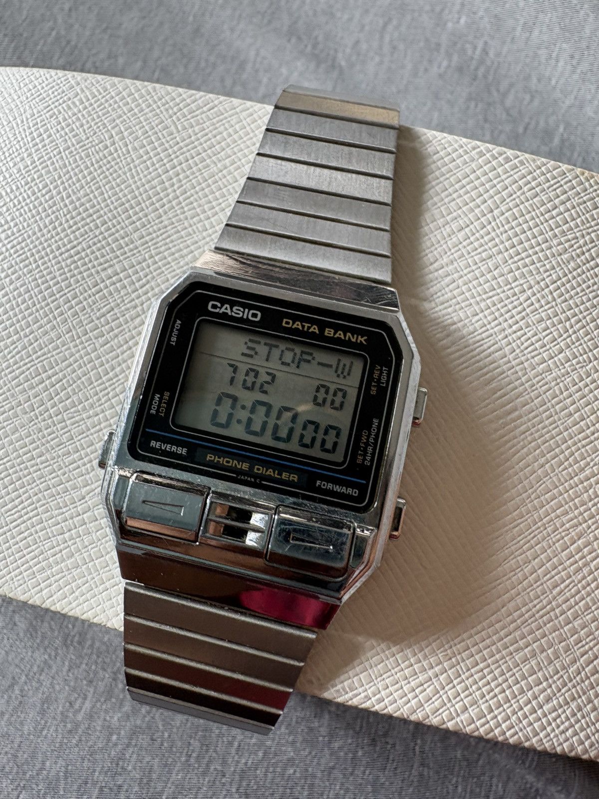 Casio Casio DBA-800 Module 555 Vintage 80s Phone Dialer Watch Size ONE SIZE - 8 Thumbnail