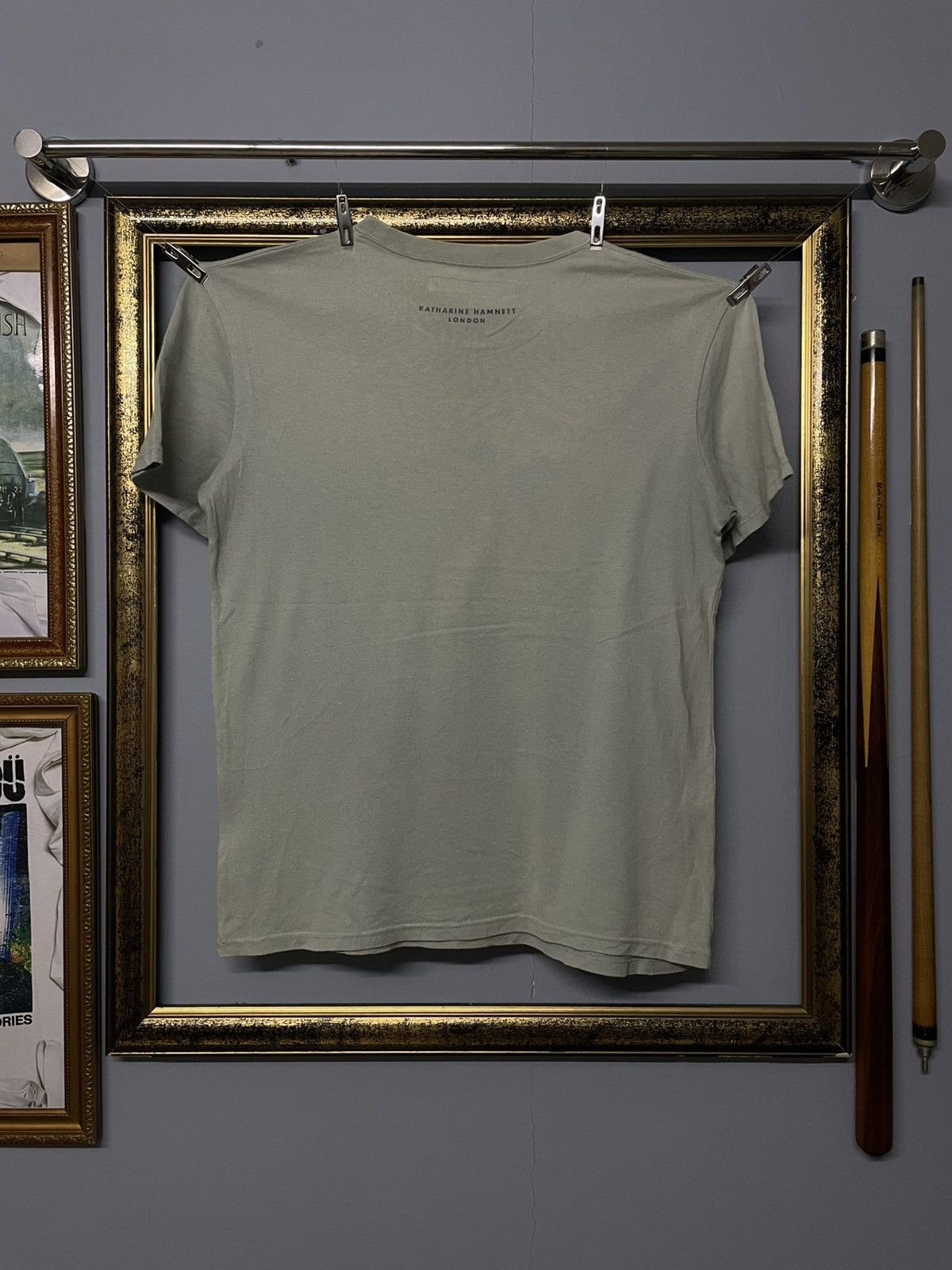 Designer × Katharine Hamnett London Vintage 1990s Designer Katharine Hamnett Now We Are One Tee Size US S / EU 44-46 / 1 - 6 Thumbnail