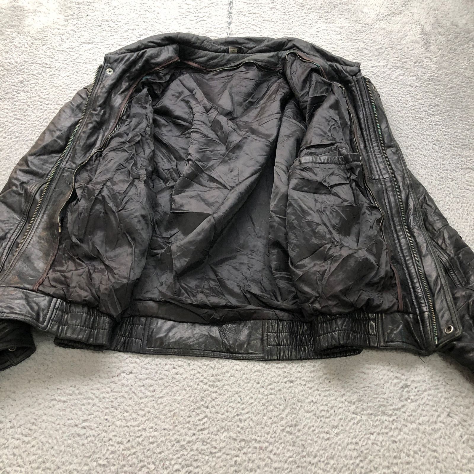 Other VTG Czar Thermolite Insulated Leather Jacket Jacket Men L Size US L / EU 52-54 / 3 - 11 Thumbnail