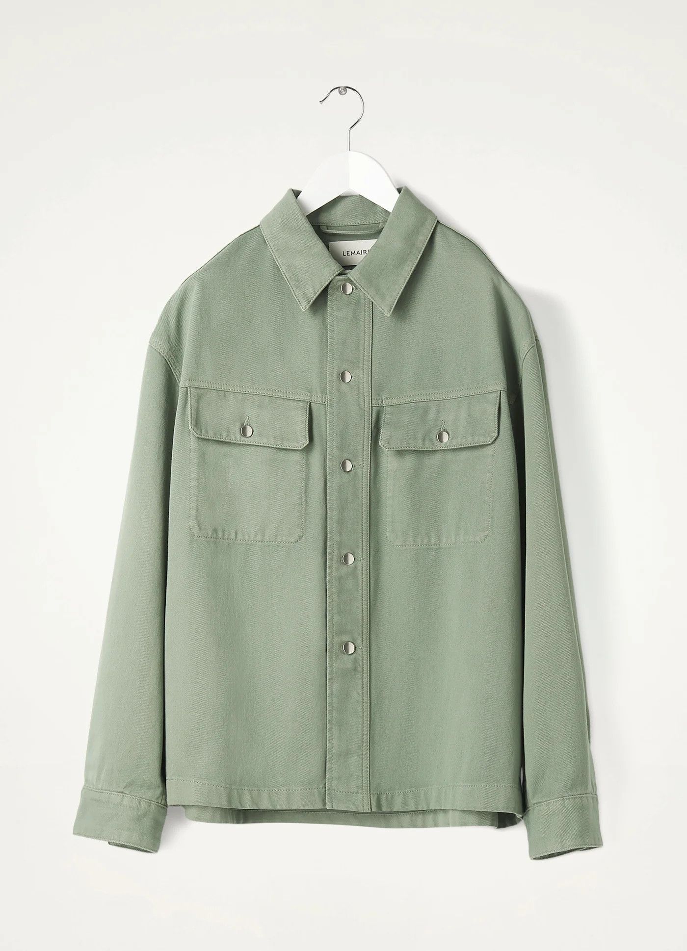 Lemaire 💚 Lemaire Trucker Overshirt Hedge Green Jacket 46 Size US S / EU 44-46 / 1 - 1 Thumbnail