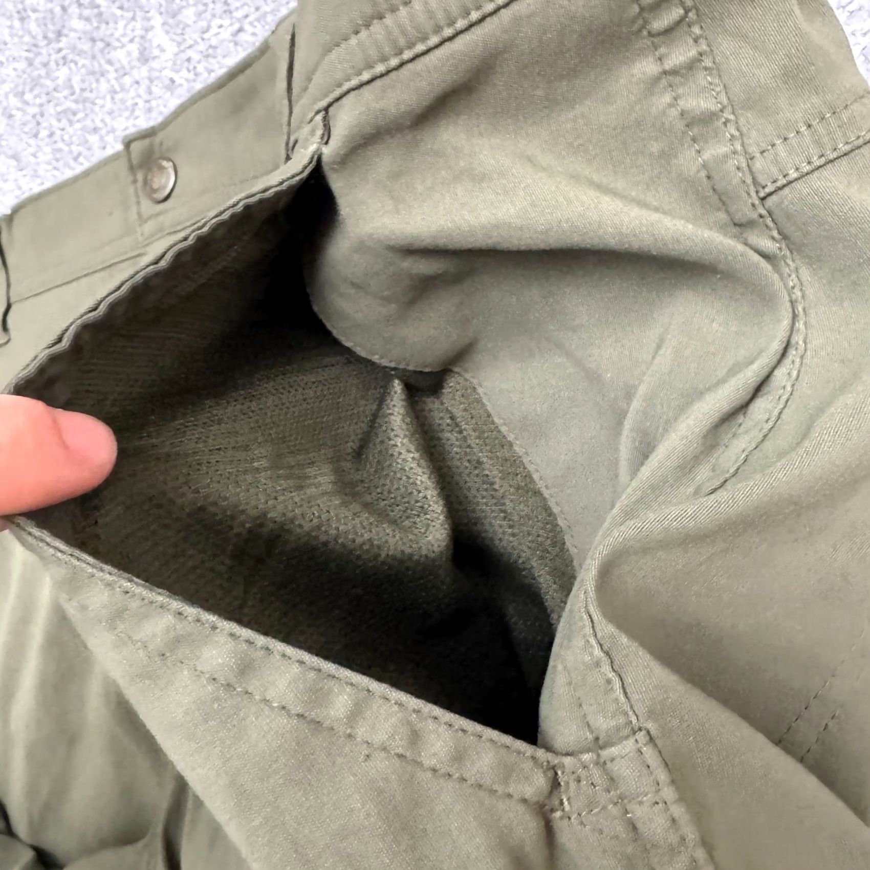 Olive Columbia Silver Ridge II Outdoor Hiking Shorts Mens 38 Olive Green Nylon Trail Shorts Medium Pocketed Size US 38 / EU 54 - 6 Thumbnail