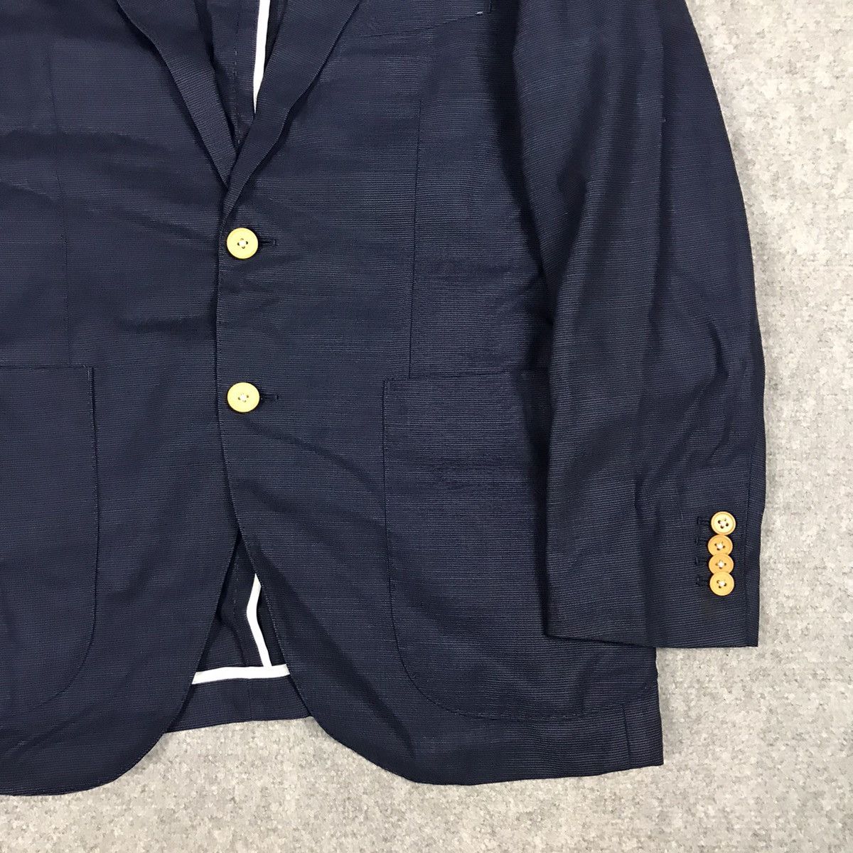 Japanese Brand × Loro Piana LORO PIANA CLASSIC BLAZER JAPAN COAT JACKET Size 46R - 4 Thumbnail