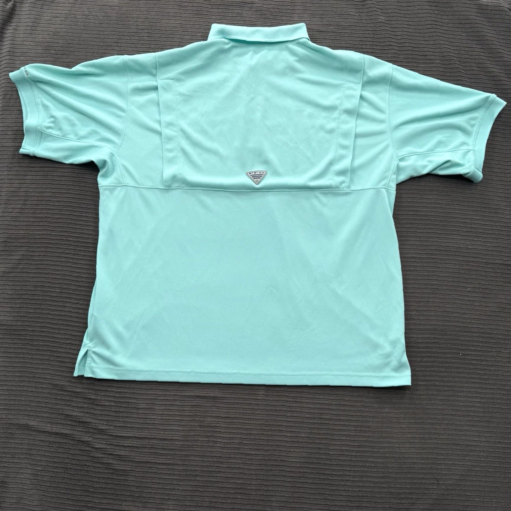 Vintage VINTAGE Columbia Polo Shirt Men 2XL Green Polyester Fish Fishing Outdoors Shirt Size US XXL / EU 58 / 5 - 2 Thumbnail