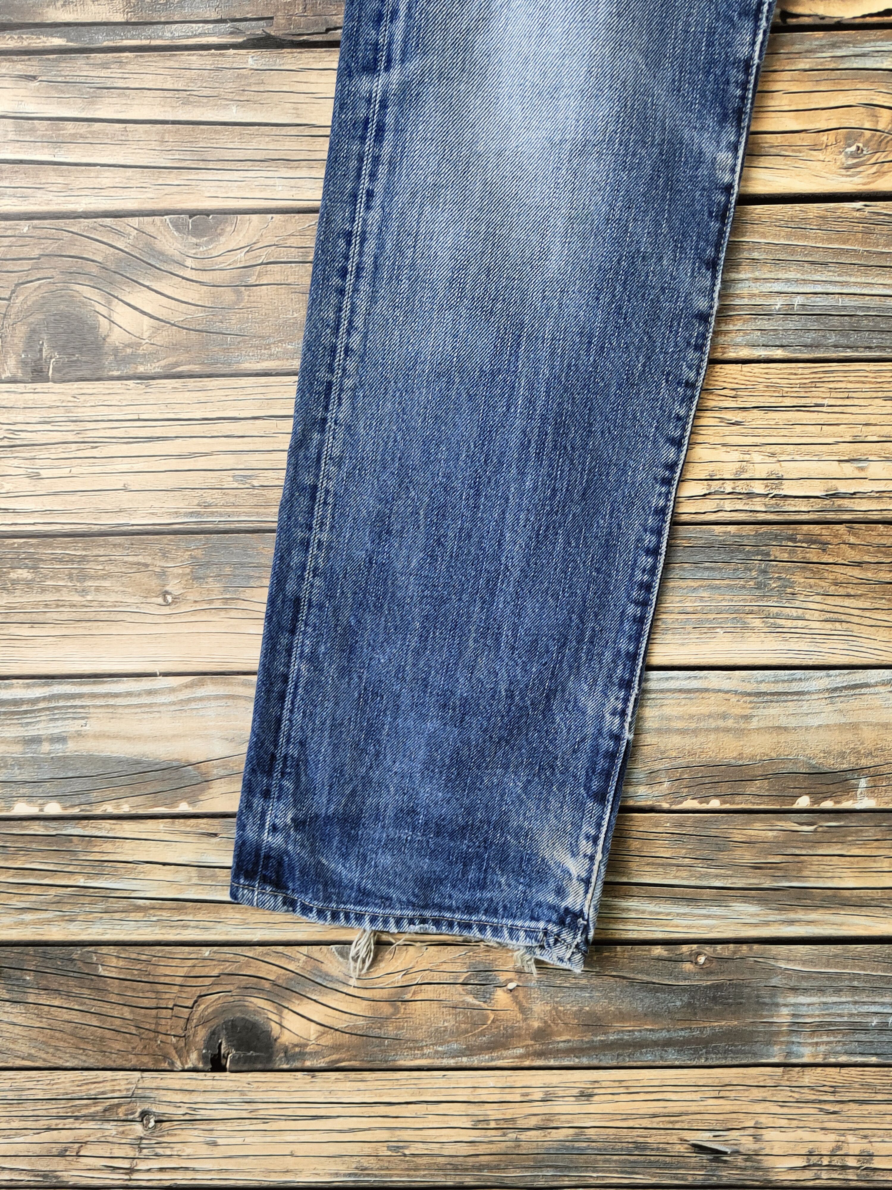G-Star DL G-star Raw Blue Distressed Ripped Jeans #46-961 Size US 28 / EU 44 - 4 Thumbnail
