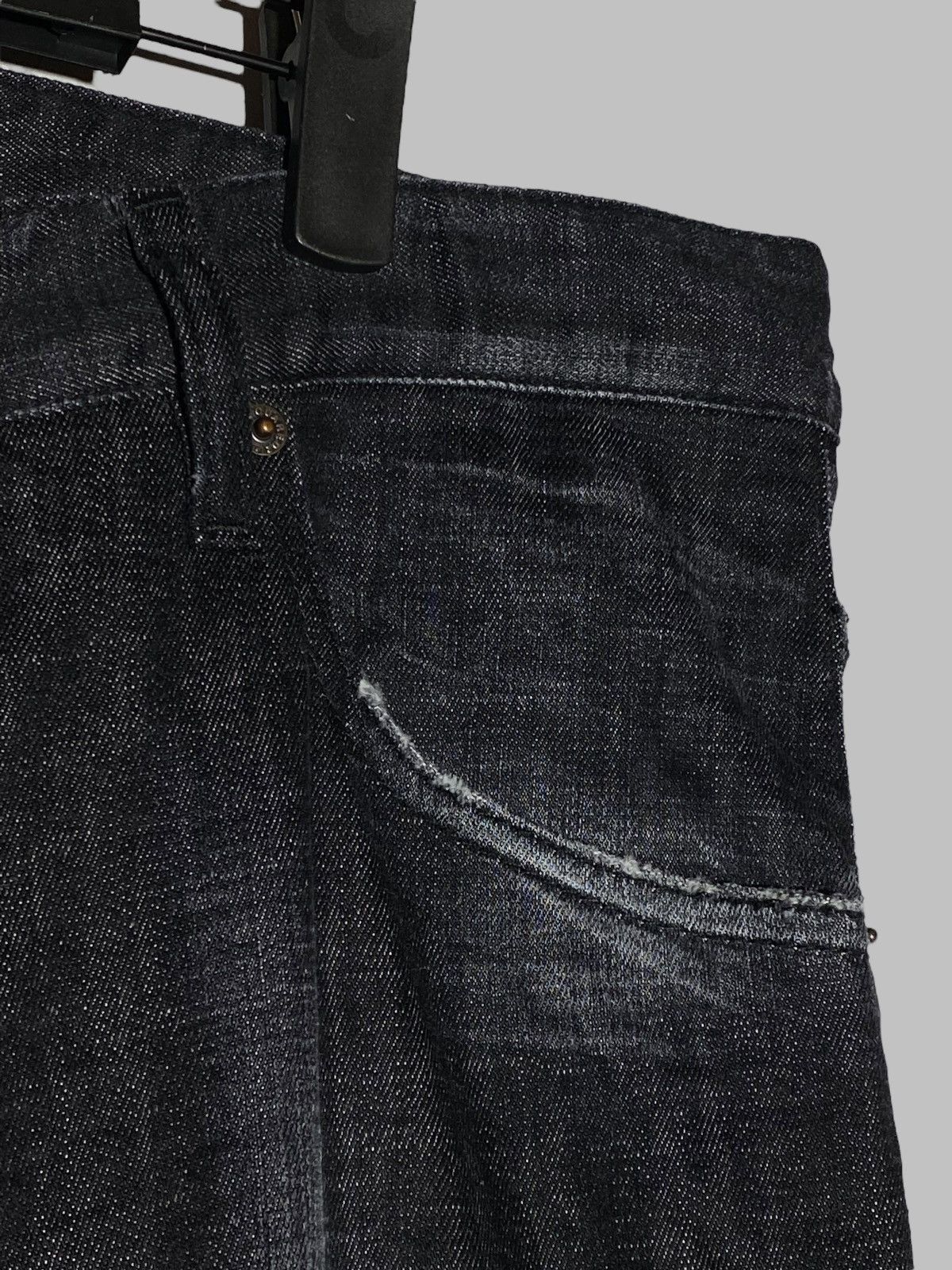 Dsquared2 🔥 DSQUARED2 BLACK WASHED JEANS SLIM TAPERED Y2K VIBES Size US 40 / EU 56 - 6 Thumbnail