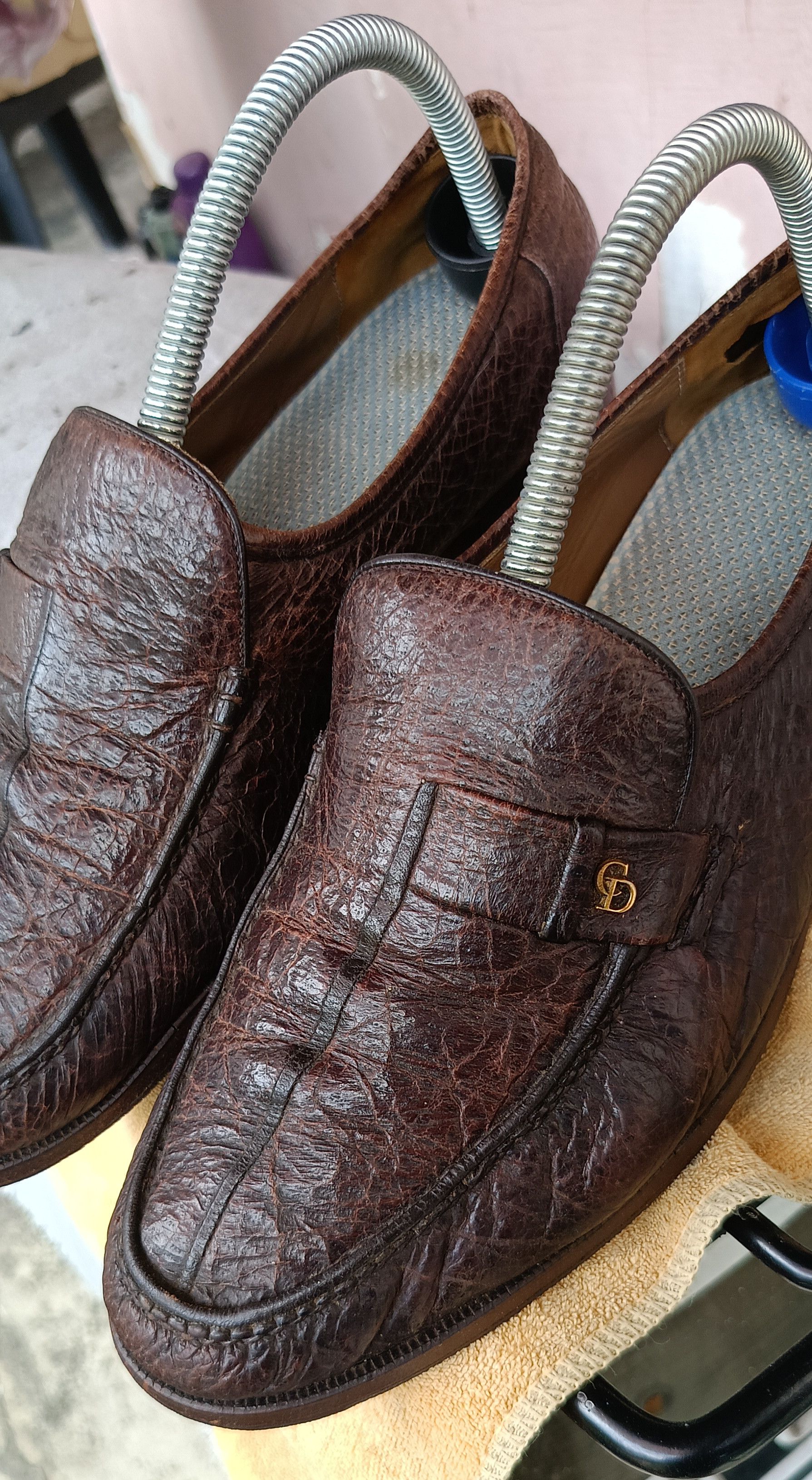 Dior Vintage Christian Dior Leather shoes Size US 9.5 / EU 42-43 - 1 Thumbnail
