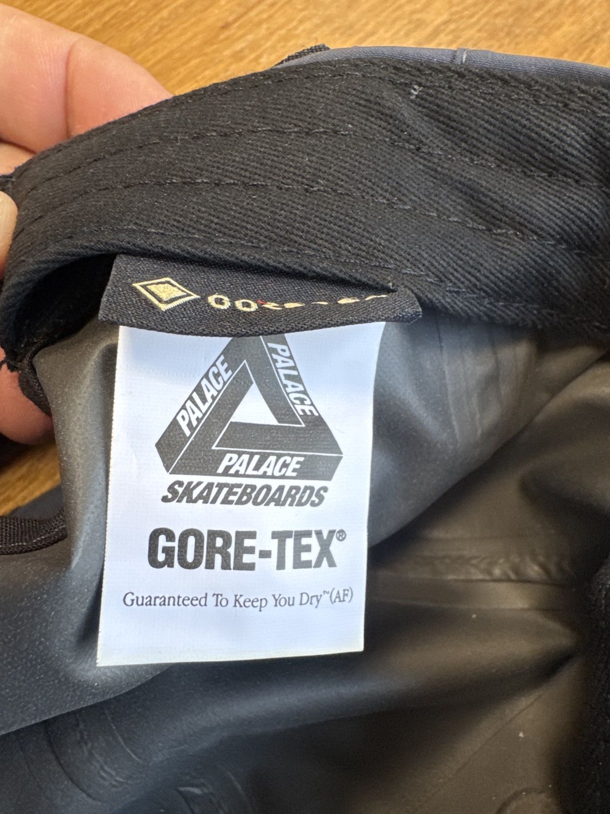 Palace PALACE Goretex logo cap in navy Size ONE SIZE - 7 Thumbnail
