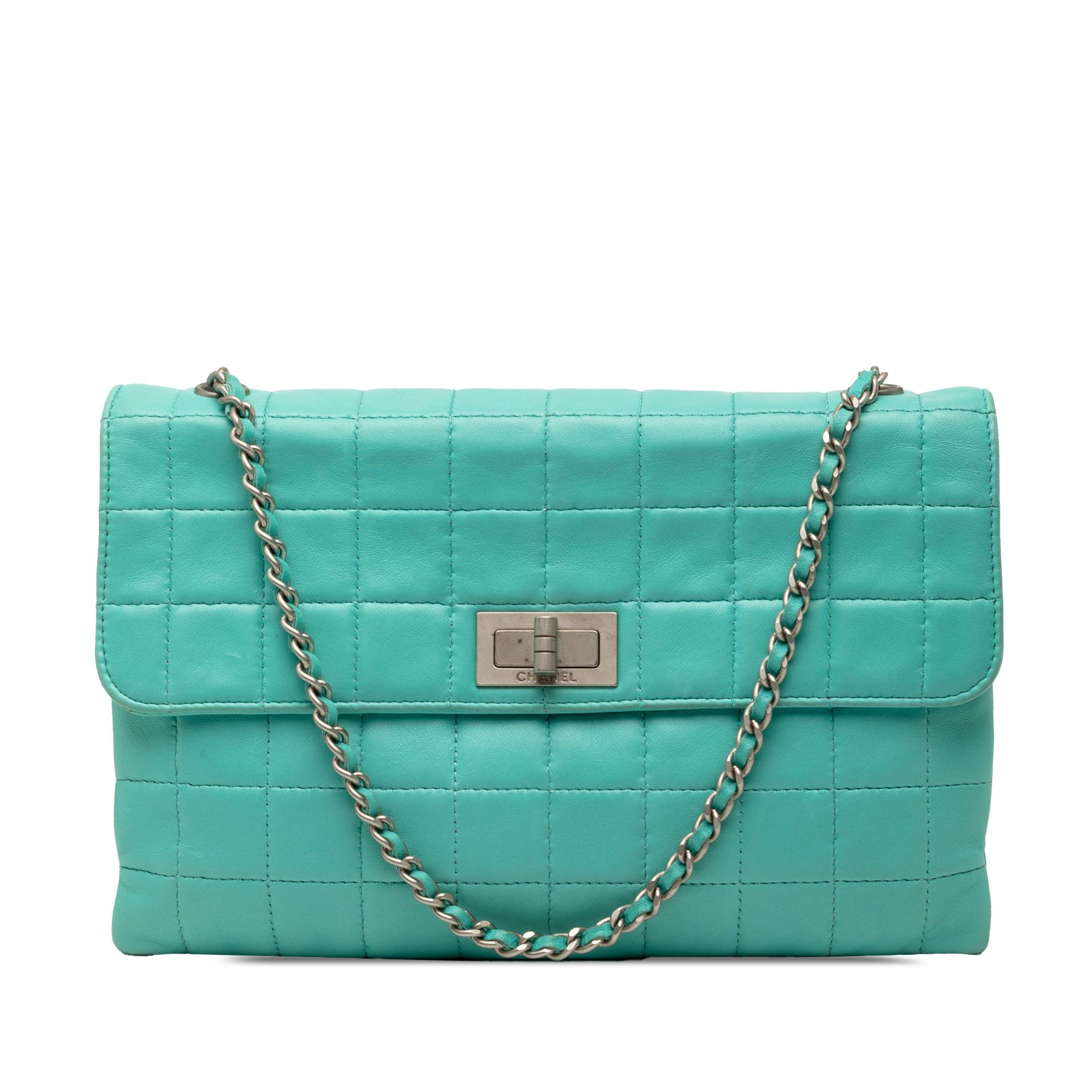 Chanel Chocolate Bar Lambskin Reissue 2.55 Chain Handbag