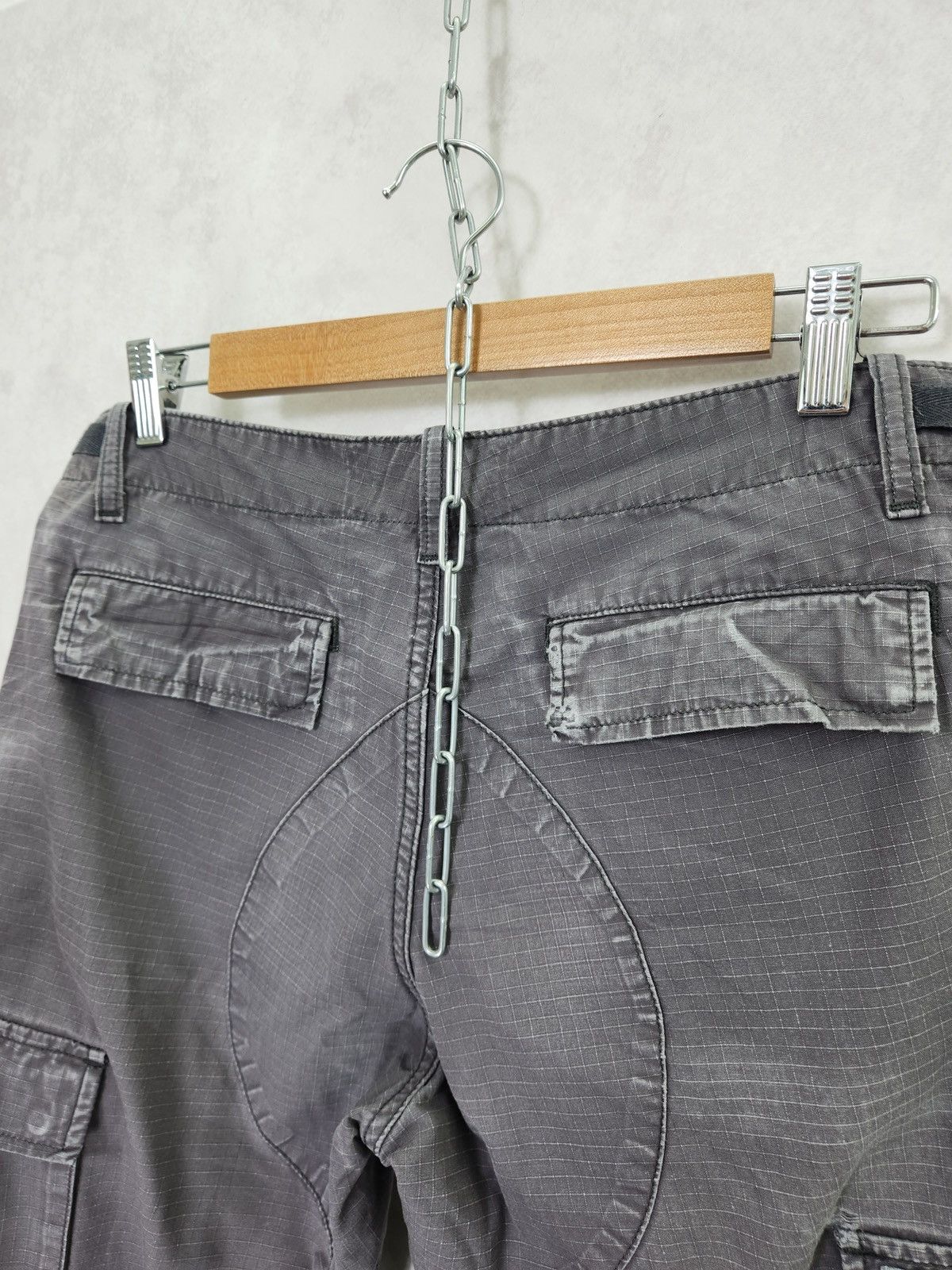 Carhartt × Carhartt Wip × Vintage Vintage 90s Carhartt Cargo Aviation Pants distressed 29x32 Size US 29 - 11 Thumbnail