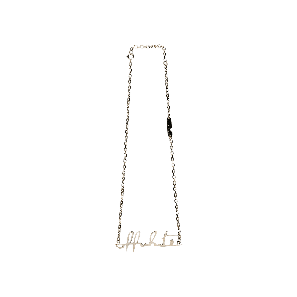 Off-White o1gr1nt0125 Size: OS / Logo Necklace in Gold Size ONE SIZE - 1 Preview