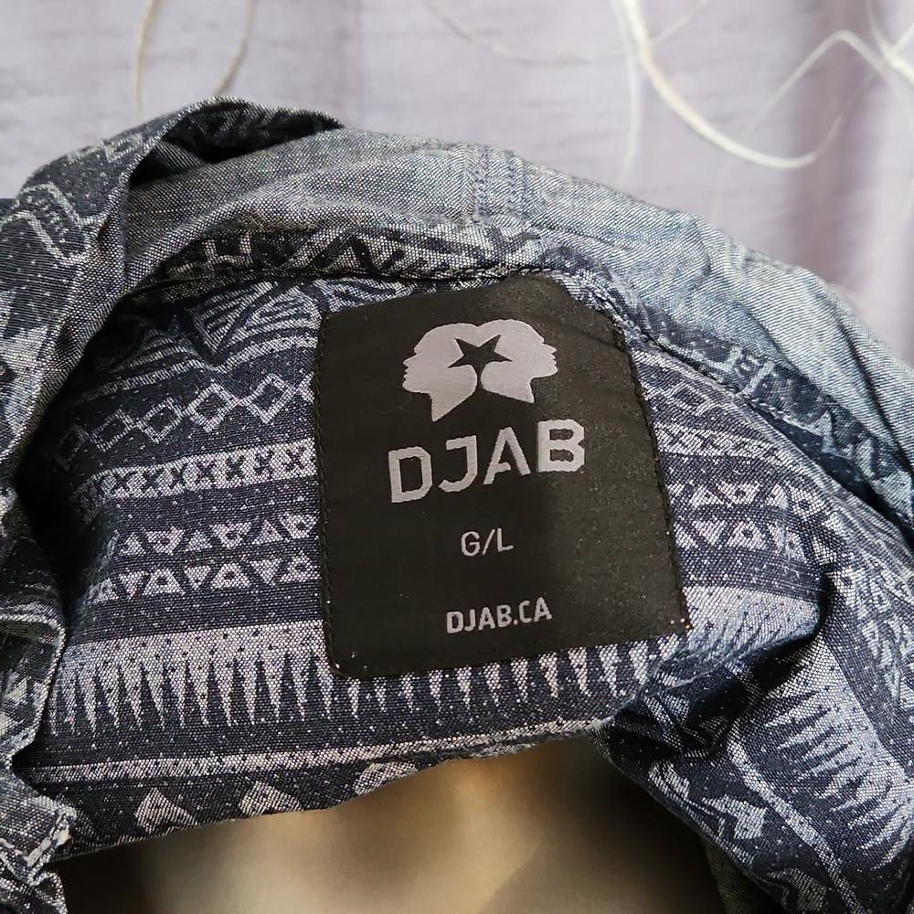 Other DJAB Mens Shirt with Hood Large Size US L / EU 52-54 / 3 - 5 Thumbnail