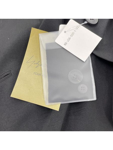 Yohji Yamamoto Yohji Yamamoto BUTTON SINGLE TUXEDOJACKET Size US L / EU 52-54 / 3 - 6 Thumbnail