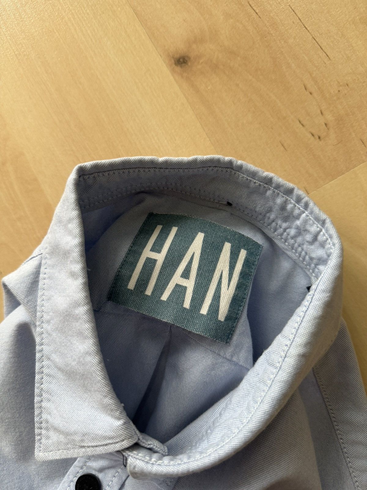 Han Kjobenhavn Han Kjobenhavn oxford ls shirt baby blue Size US M / EU 48-50 / 2 - 9 Thumbnail