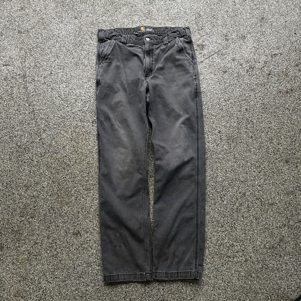 Carhartt vintae grey relaxed fit carhartt pants Size US 36 / EU 52 - 1 Thumbnail