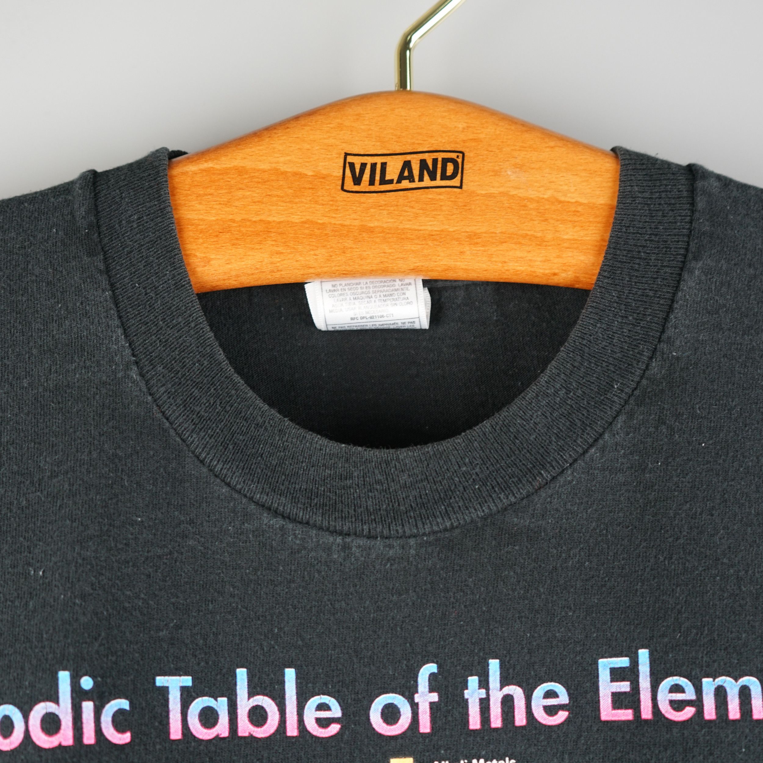 Arts & Science × Vintage 1995 Periodic Table Of Elements T-Shirt Size US M / EU 48-50 / 2 - 7 Thumbnail