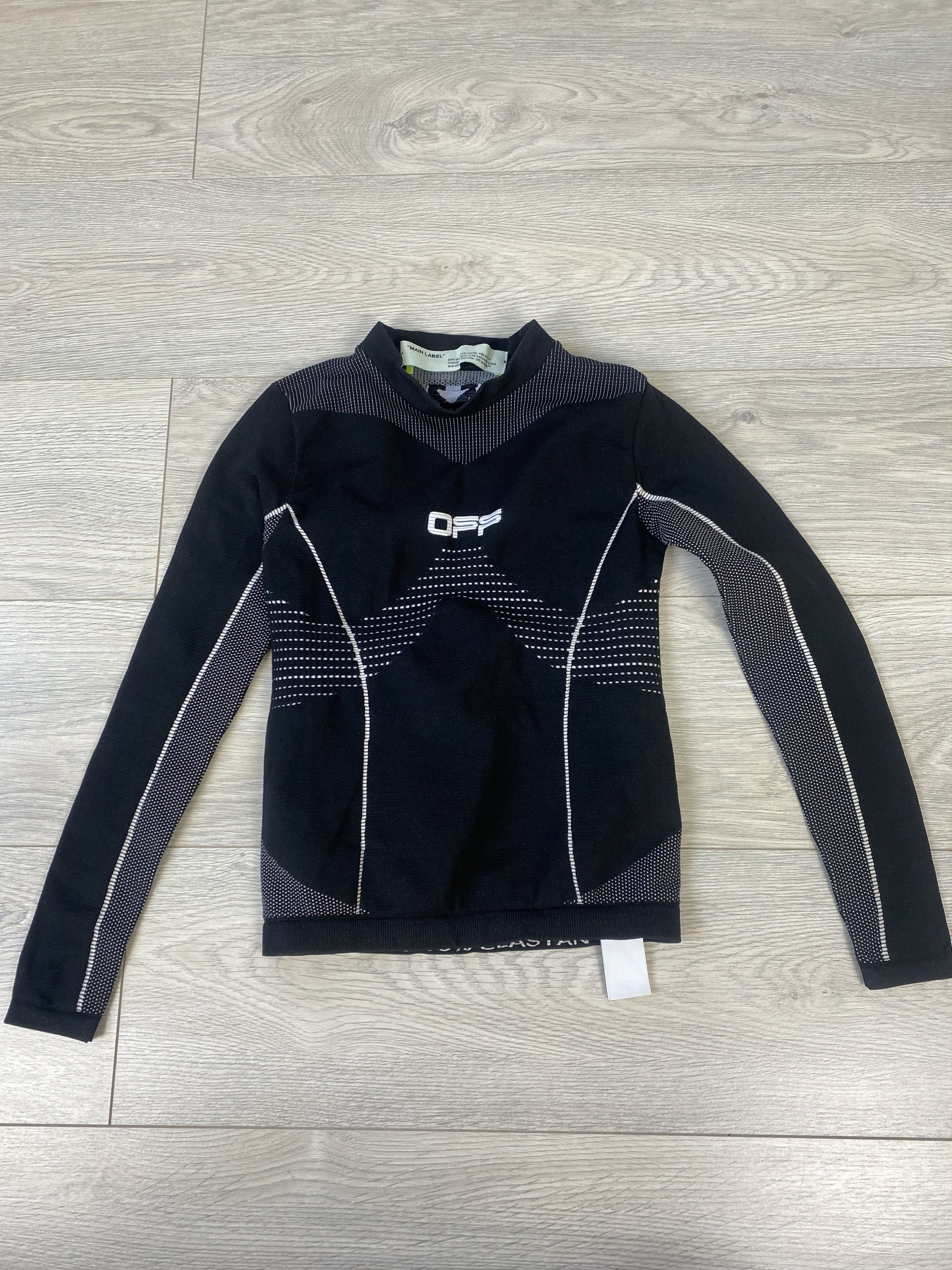 Off-White Off-White Elastan Long Sleeve Size S / US 4 / IT 40 - 4 Thumbnail