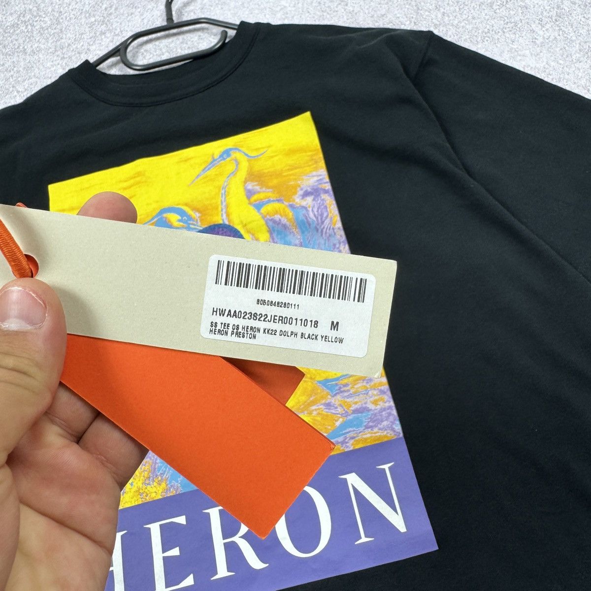 Heron Preston Women’s HERON PRESTON Delphin Print Black New t-shirt Size M Size M / US 6-8 / IT 42-44 - 12 Thumbnail