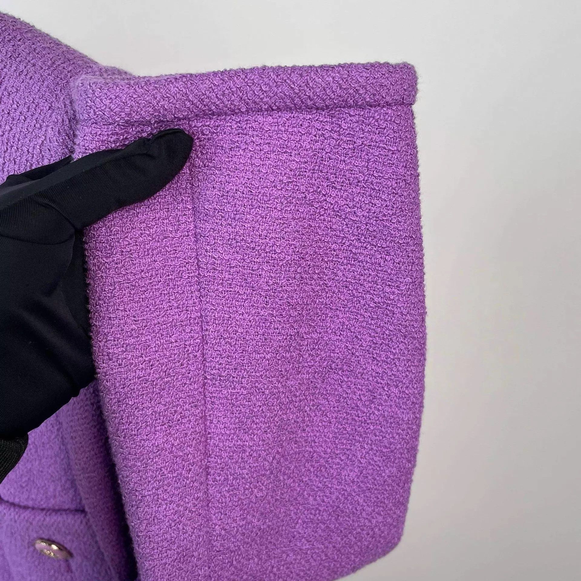 Chanel Chanel Women's purple jacket 36 20C Size XS / US 0-2 / IT 36-38 - 9 Thumbnail
