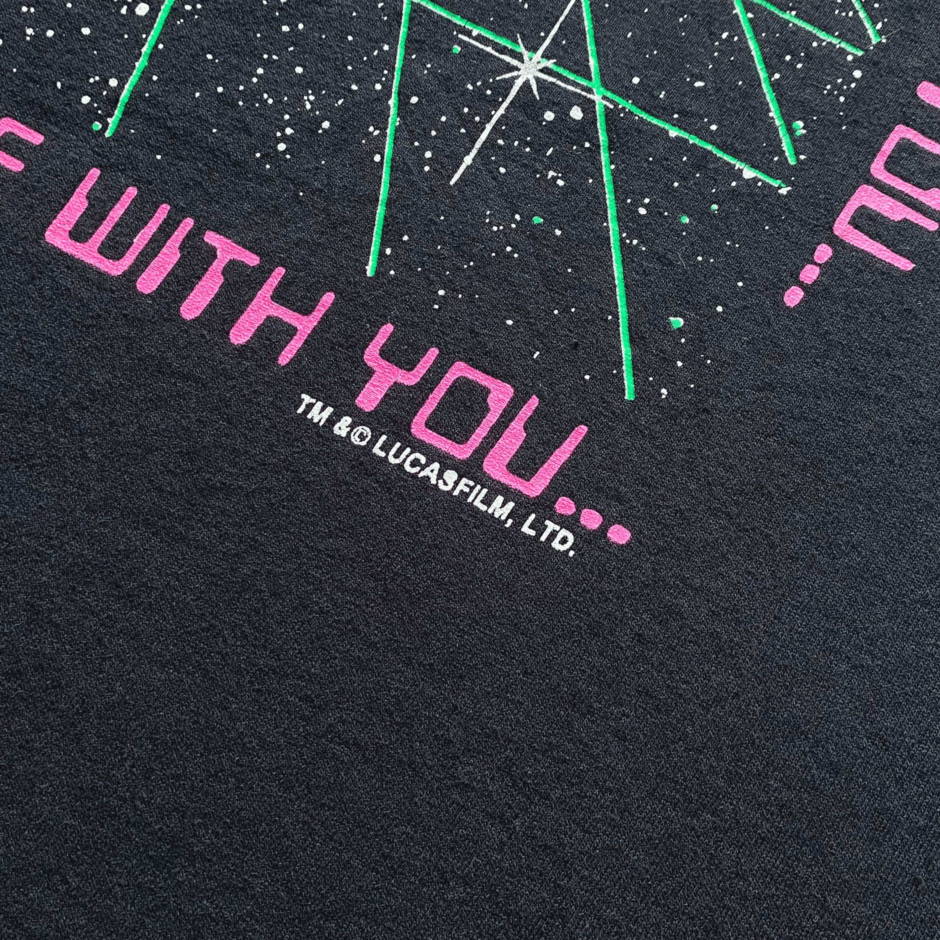 Star Wars × Vintage Vintage 1980s Star Wars In a Galaxy Far Far Away T-Shirt Size US XL / EU 56 / 4 - 6 Thumbnail