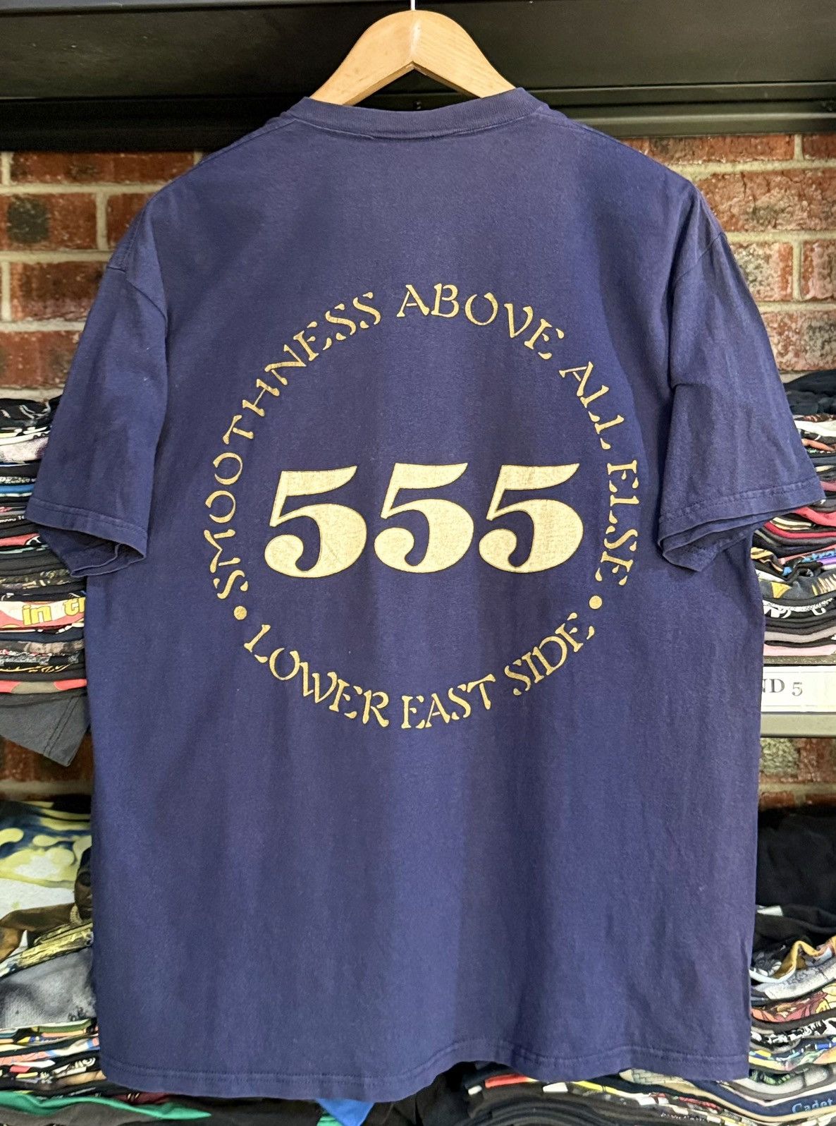 Girl Skateboards × Vintage Vintage 90s Triple 555 Les Skateboard Faded Tee Size US XL / EU 56 / 4 - 1 Thumbnail