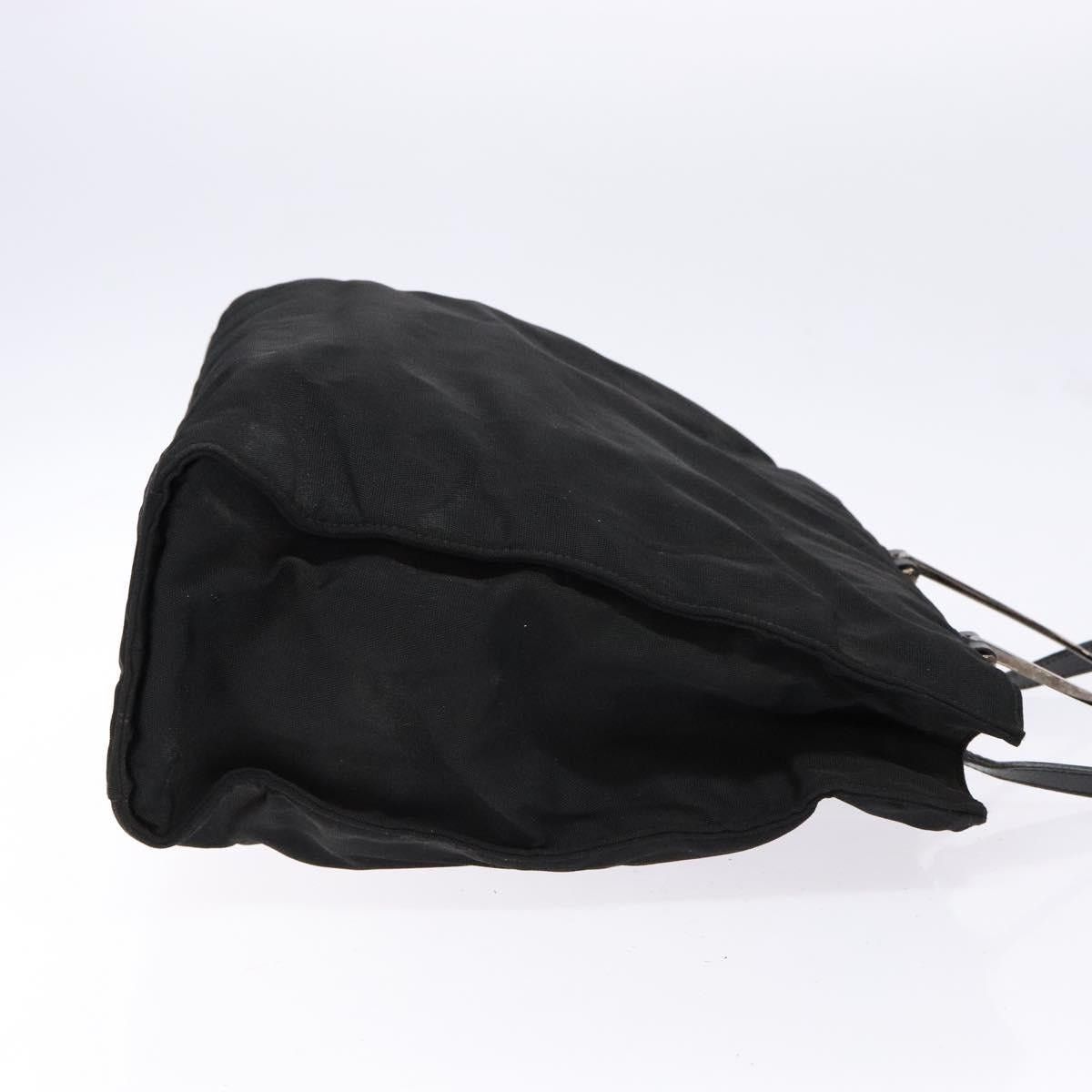 Gucci GUCCI Hand Bag Nylon Black Silver 002 1028 002 1028 Size ONE SIZE - 4 Thumbnail
