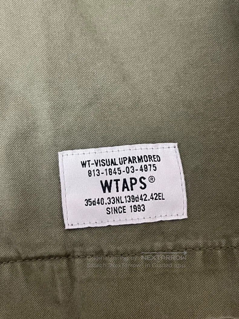 Wtaps Wtaps Two military green workwear shirts Size US S / EU 44-46 / 1 - 2 Thumbnail