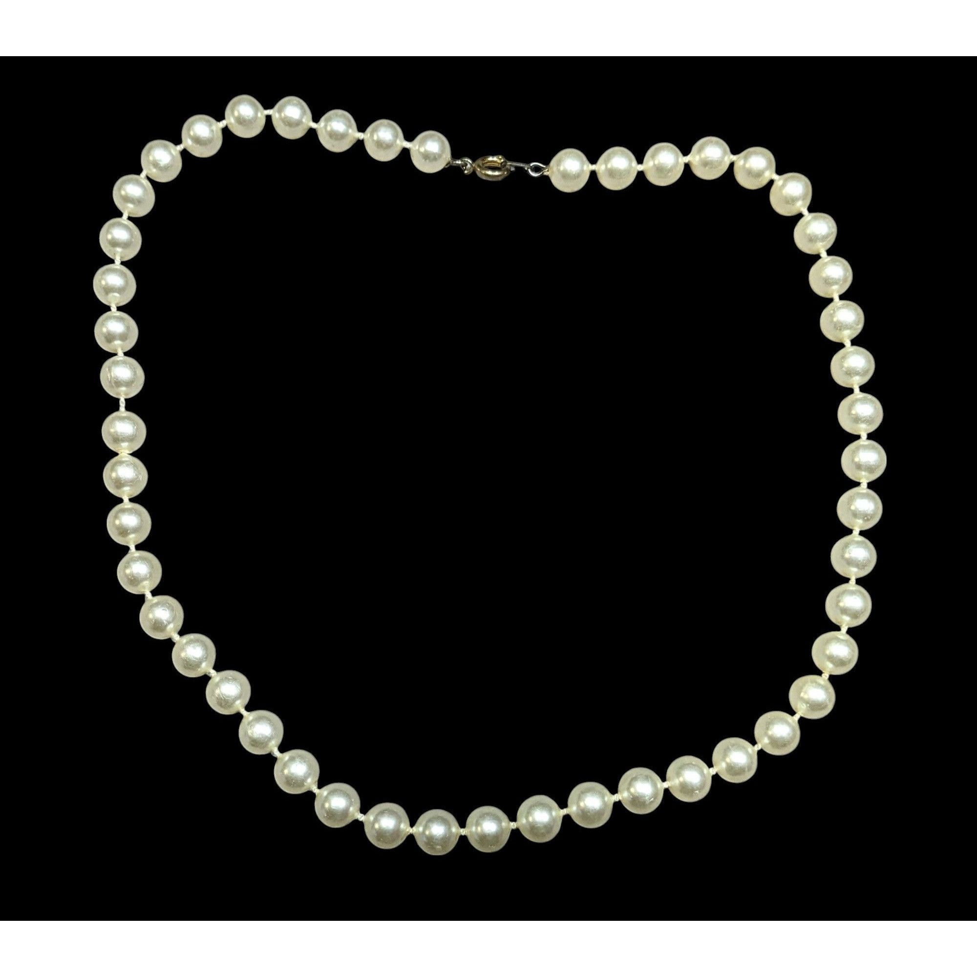 Other Simple Elegant Faux Pearl Beaded Necklace Size ONE SIZE - 1 Thumbnail