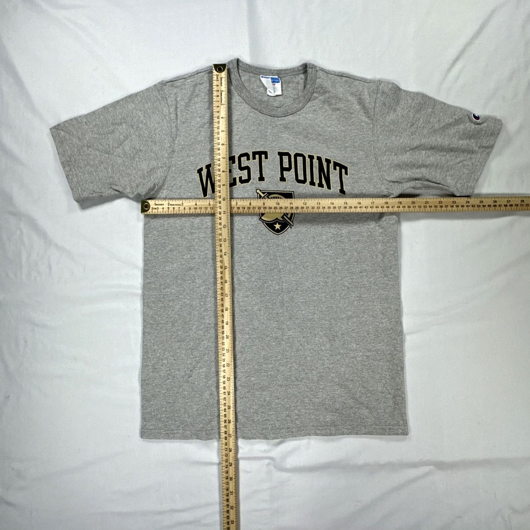 Champion VINTAGE Champion West Point T-Shirt Gray XXL? Size US M / EU 48-50 / 2 - 2 Thumbnail