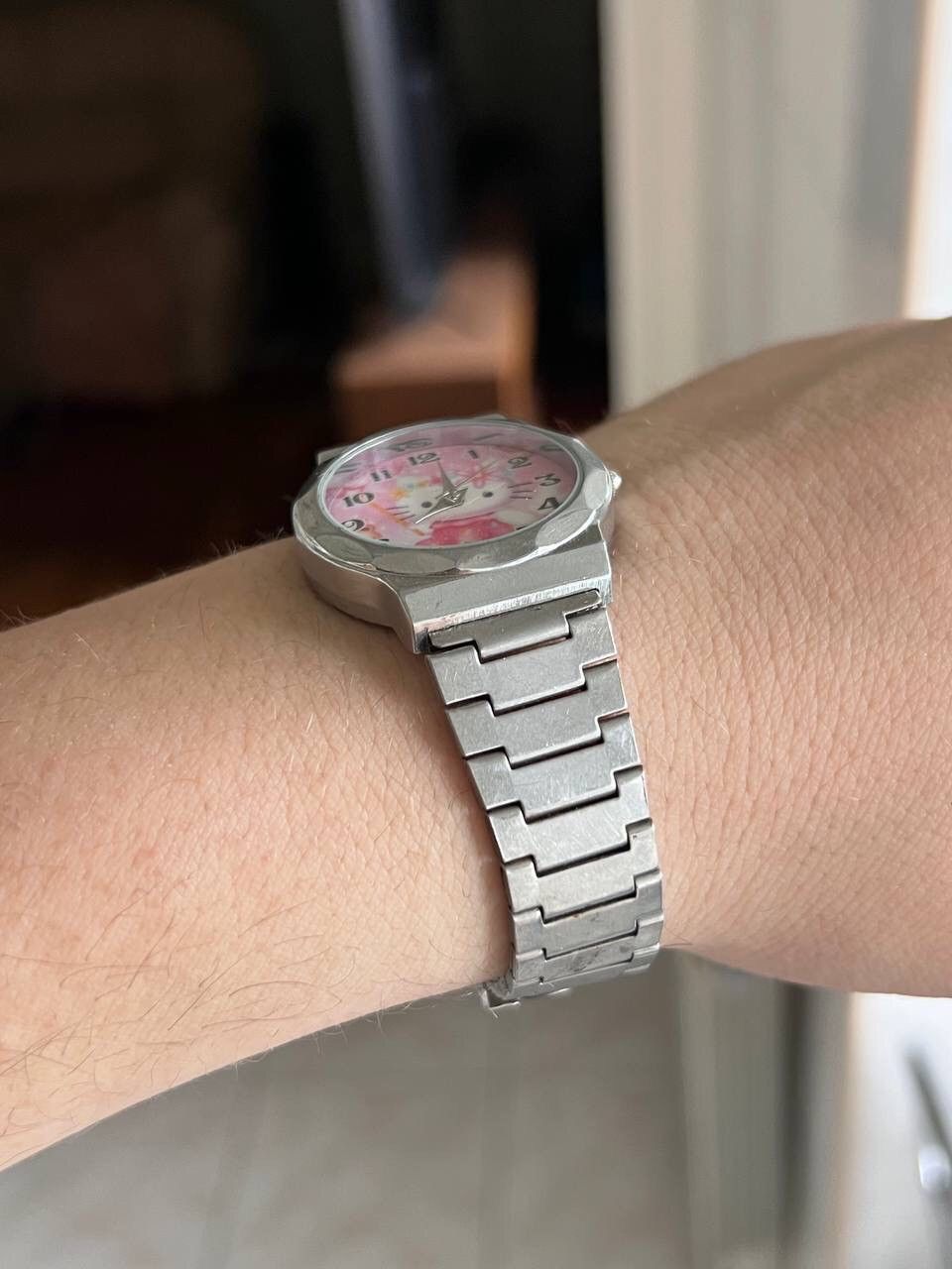 Japanese Brand × Vintage Vintage Japanese style Hello Kitty Watch Futuristic Steel Size ONE SIZE - 8 Thumbnail