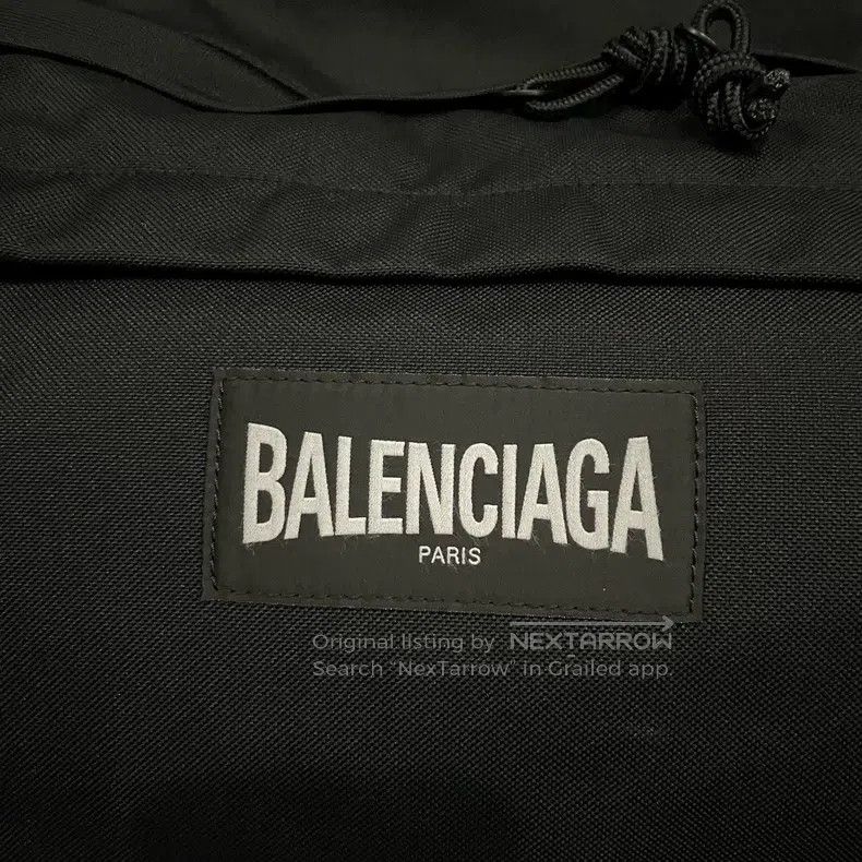 Balenciaga Balenciaga Embroidered Nylon Backpack Windbreaker Jacket Size US M / EU 48-50 / 2 - 5 Thumbnail