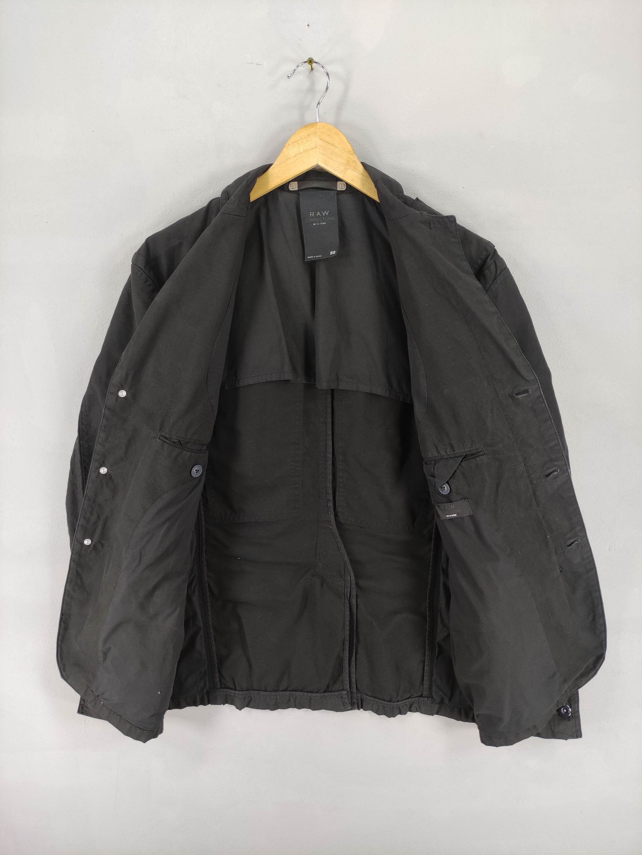 G-Star Vintage Raw Denim Correctline Chore Jacket Size US M / EU 48-50 / 2 - 5 Thumbnail
