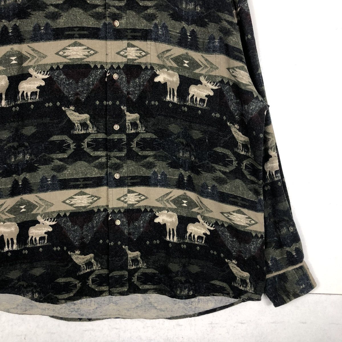 Japanese Brand × Vintage 📌VINTAGE CAMOUFLAGE SHIRT JACKET INDIGO PACIFIC CREST Size US XL / EU 56 / 4 - 7 Thumbnail