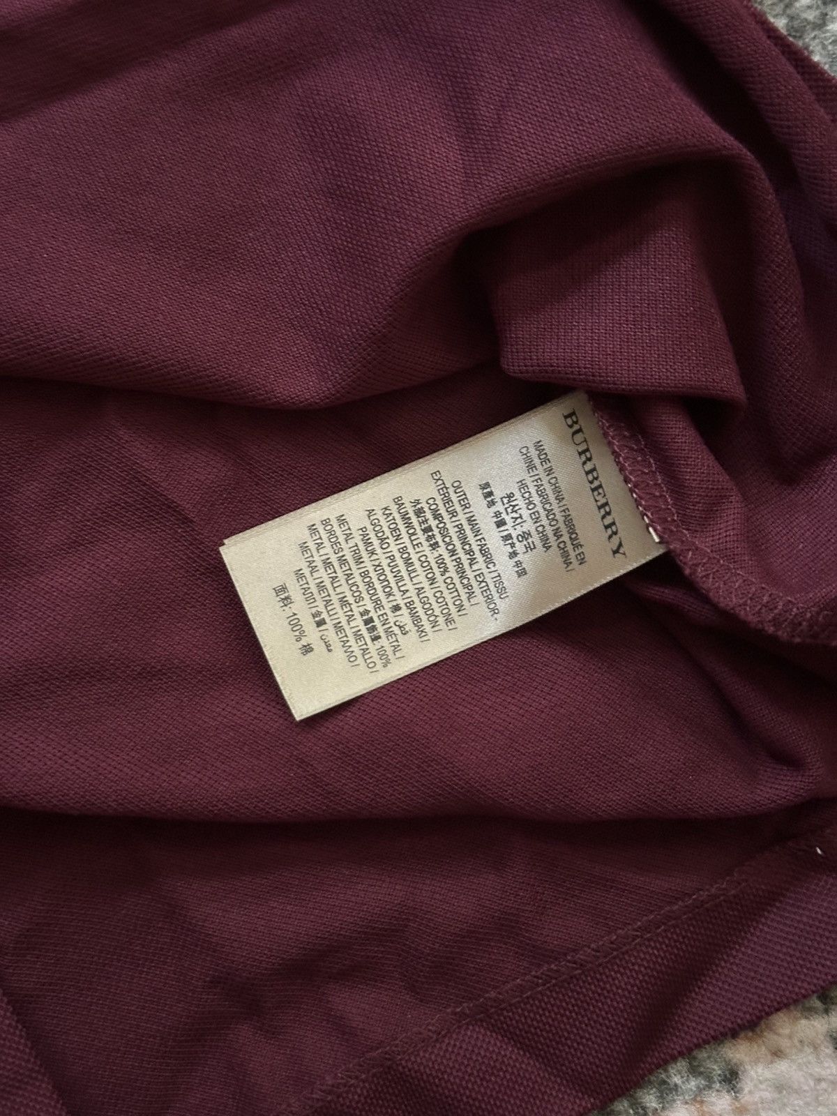 Burberry Burberry Polo Size US S / EU 44-46 / 1 - 3 Thumbnail