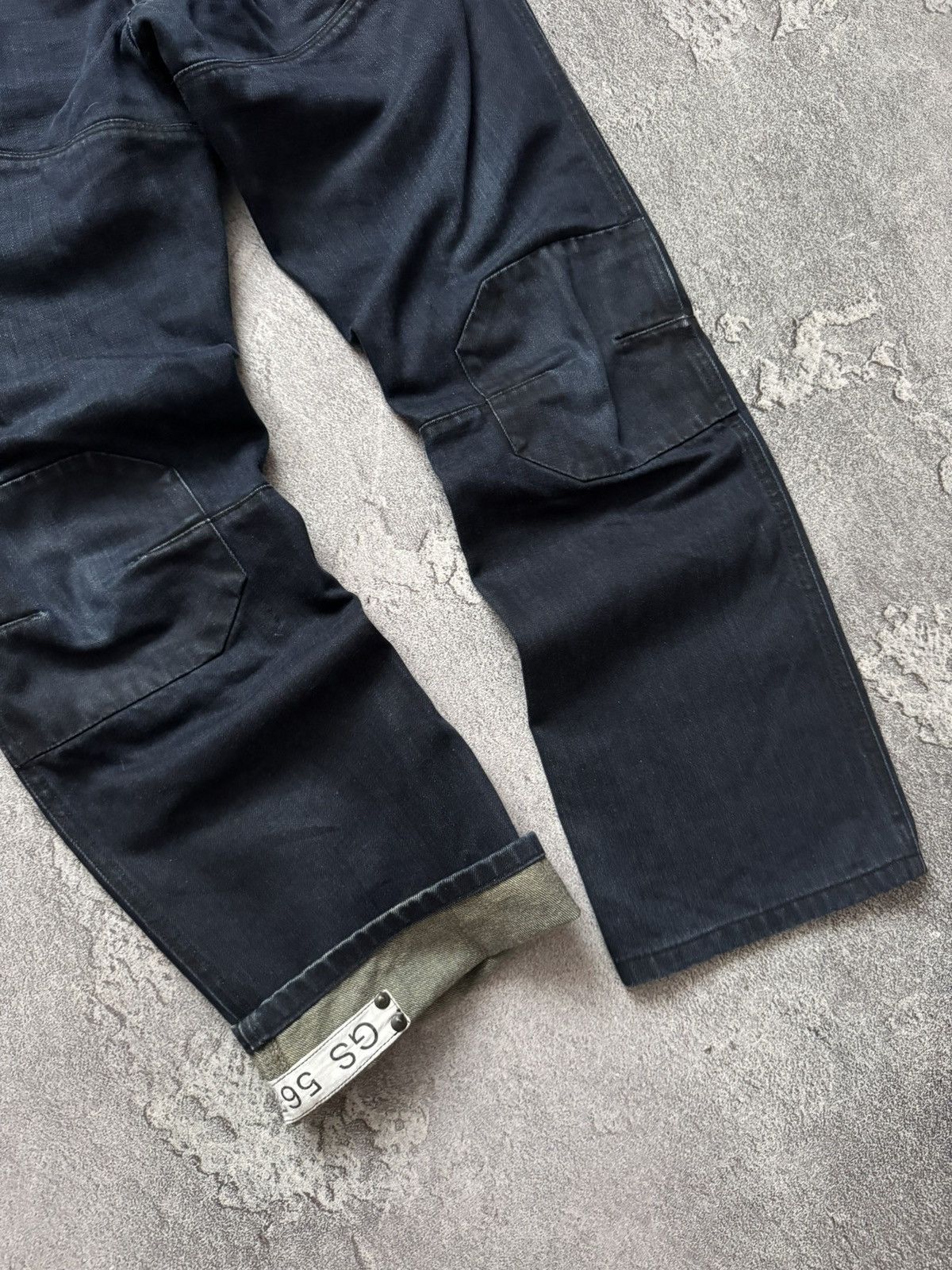 G-Star × Vintage G star raw 32/32 denim pant trouser Jean chino vintage 90s Size US 32 / EU 48 - 8 Thumbnail