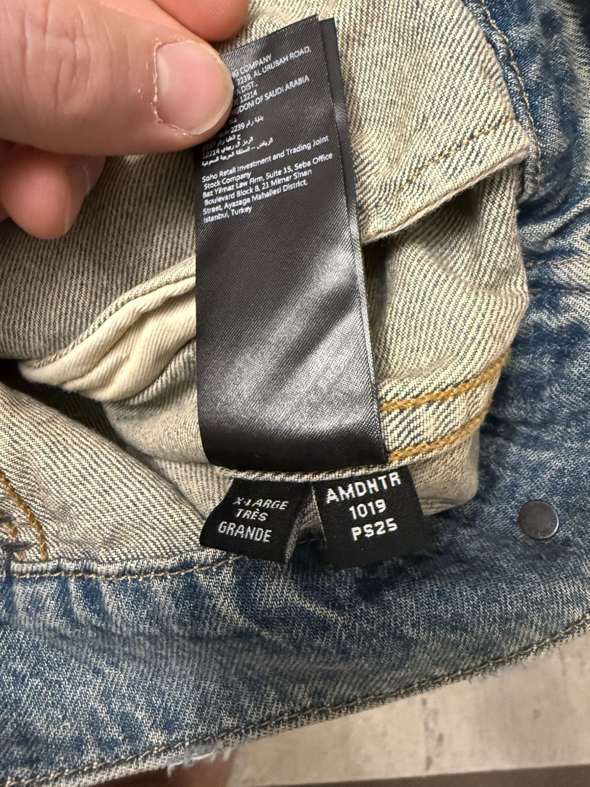Amiri Amiri Vintage Pegasus Distressed Jacket Size US XL / EU 56 / 4 - 8 Thumbnail