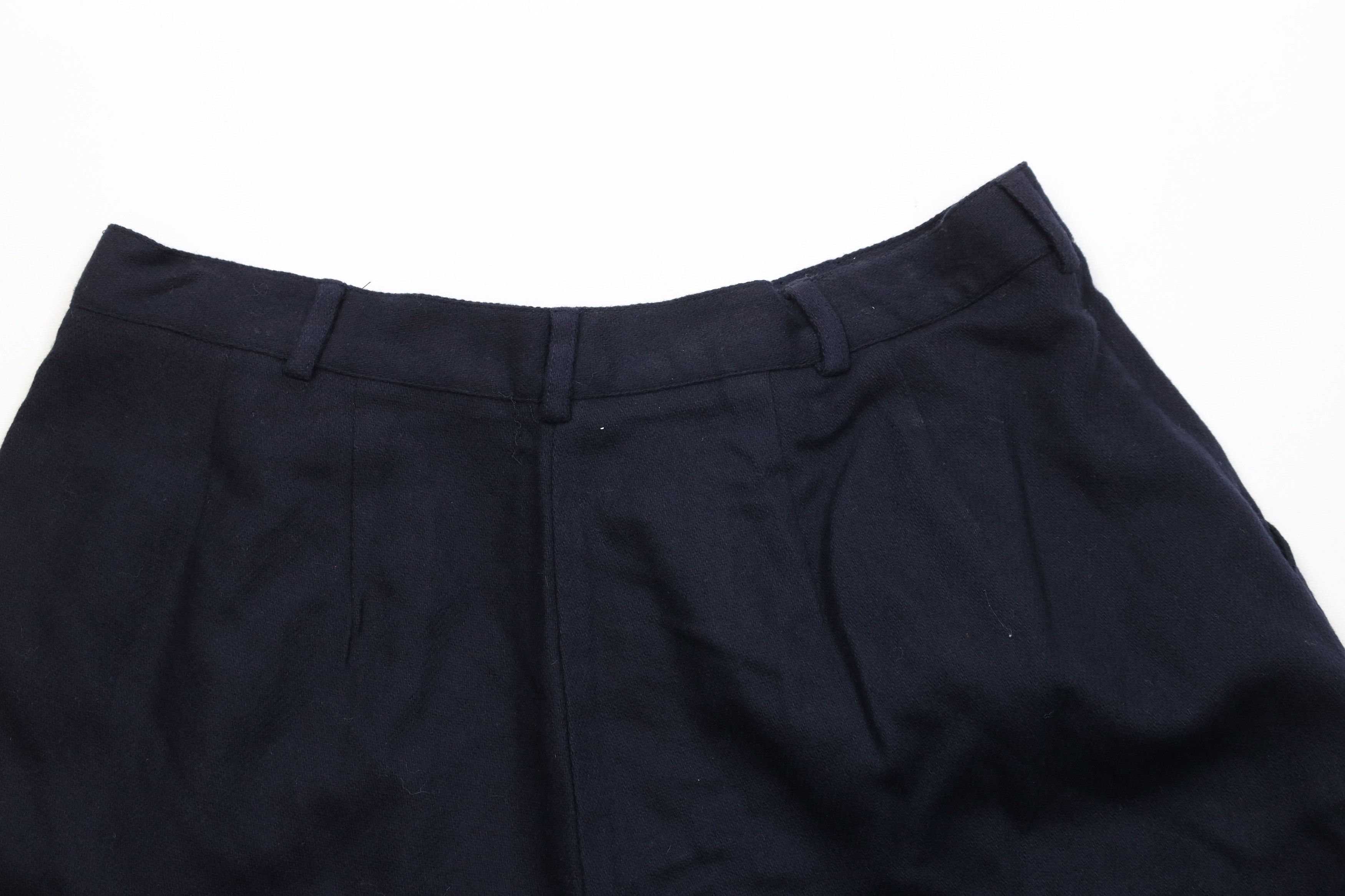 Vintage Deadstock Vintage 90s Lane Bryant Merino Wool Shorts Blue Size 38" / US 16 / IT 52 - 9 Thumbnail