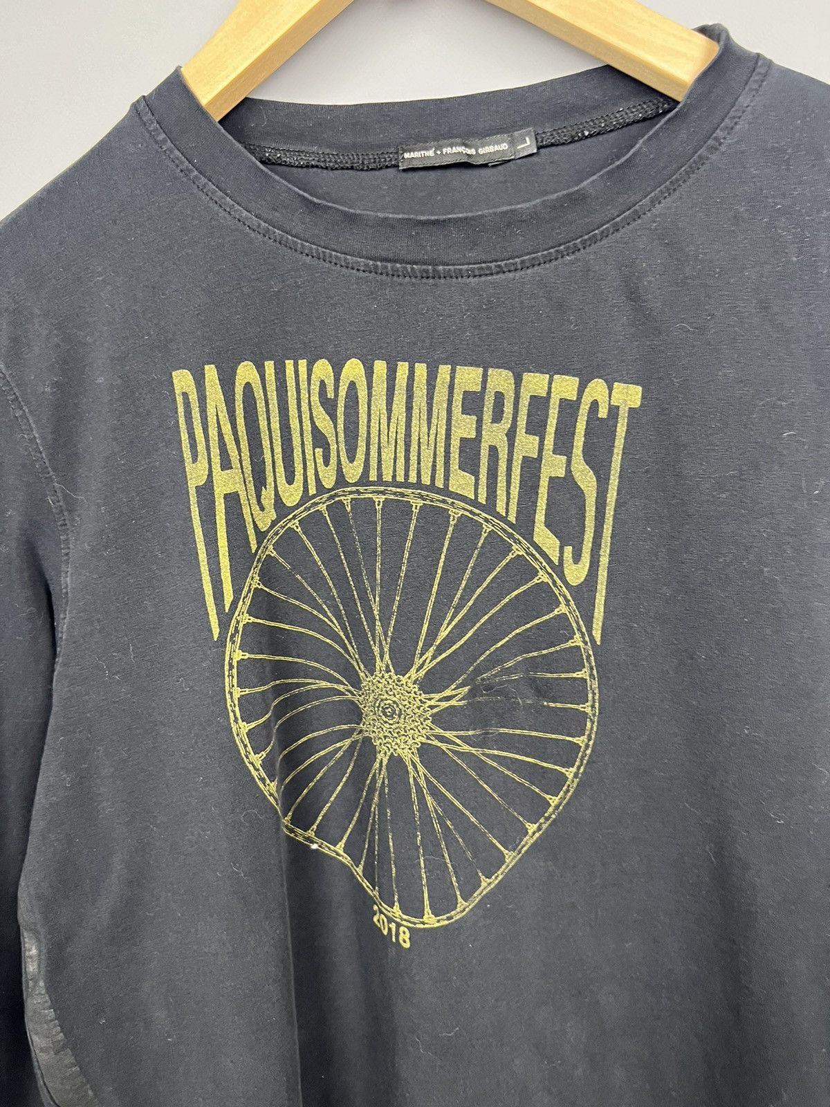 Marithe + Francois Girbaud Marithe+Francois Girbaud Avantgard Printed Longsleeve Tshirt Size US L / EU 52-54 / 3 - 2 Thumbnail