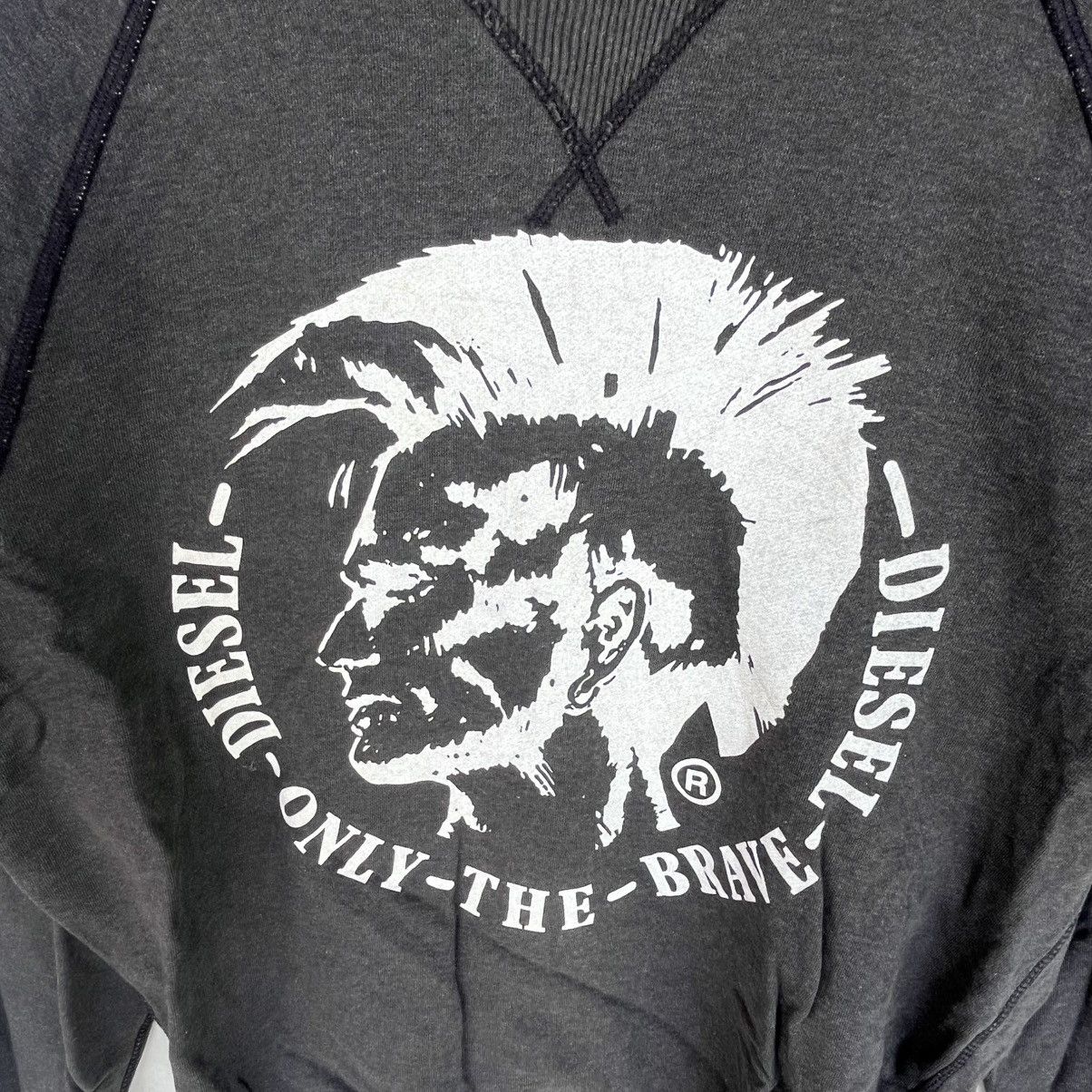 Other Vintage Diesel Big Printed Crewneck Black Colour Size M Size US M / EU 48-50 / 2 - 6 Thumbnail